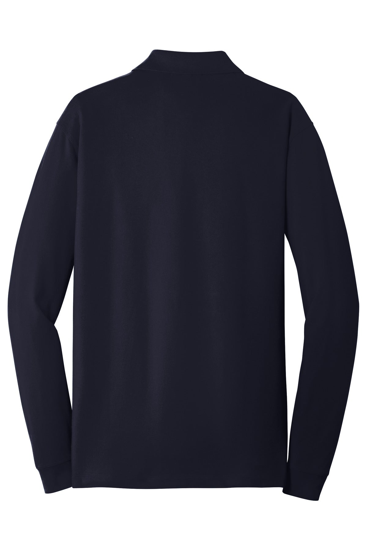 Port Authority Men's EZCotton Long Sleeve Polo. K8000LS Mens Apparel Shirts & Tops
