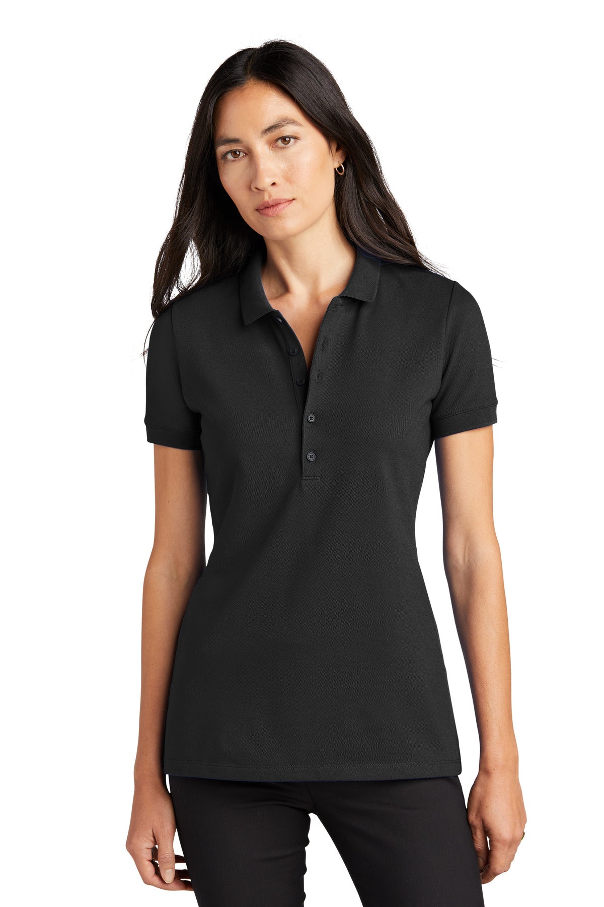 MERCER+METTLE Women's Stretch Heavyweight Pique Polo MM1001 Womens Apparel Shirts & Tops