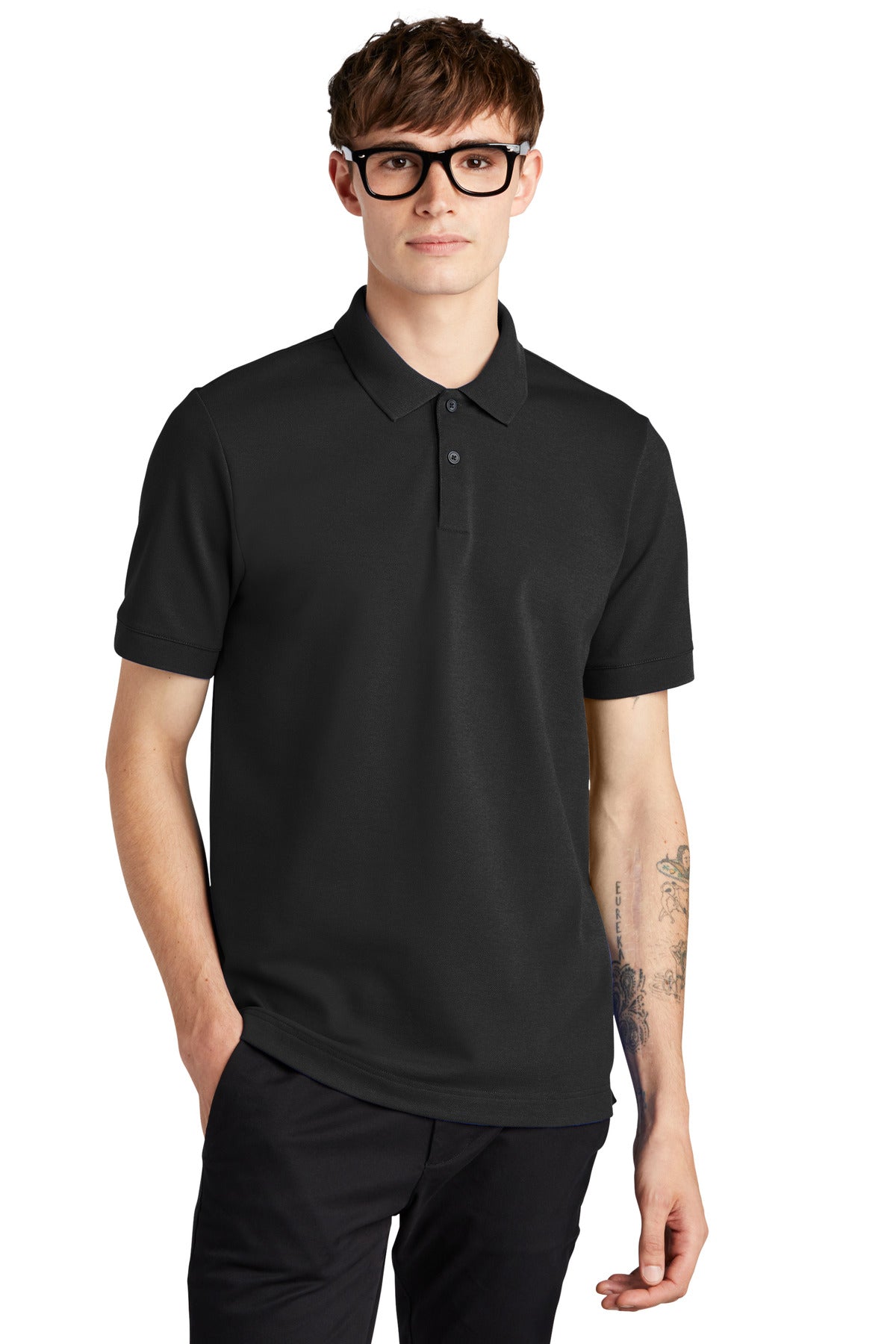 MERCER+METTLE Men's Stretch Heavyweight Pique Polo MM1000 Mens Apparel Shirts & Tops