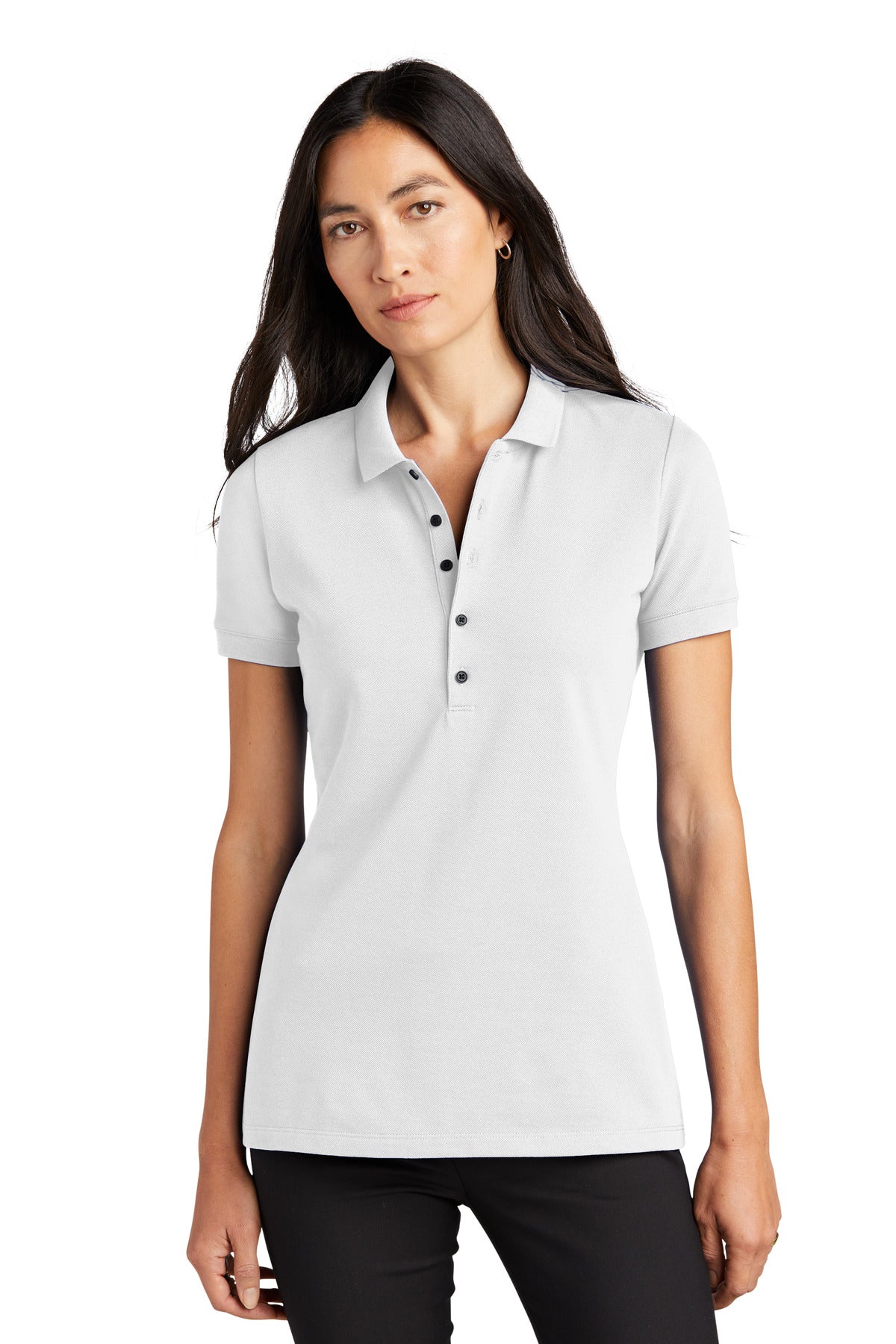 MERCER+METTLE Women's Stretch Heavyweight Pique Polo MM1001 Womens Apparel Shirts & Tops