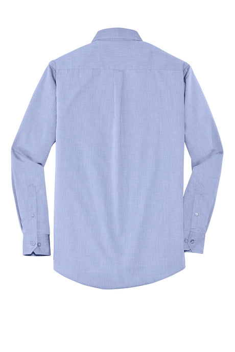 Port Authority Men's Crosshatch Easy Care Shirt. S640 Mens Apparel Shirts & Tops