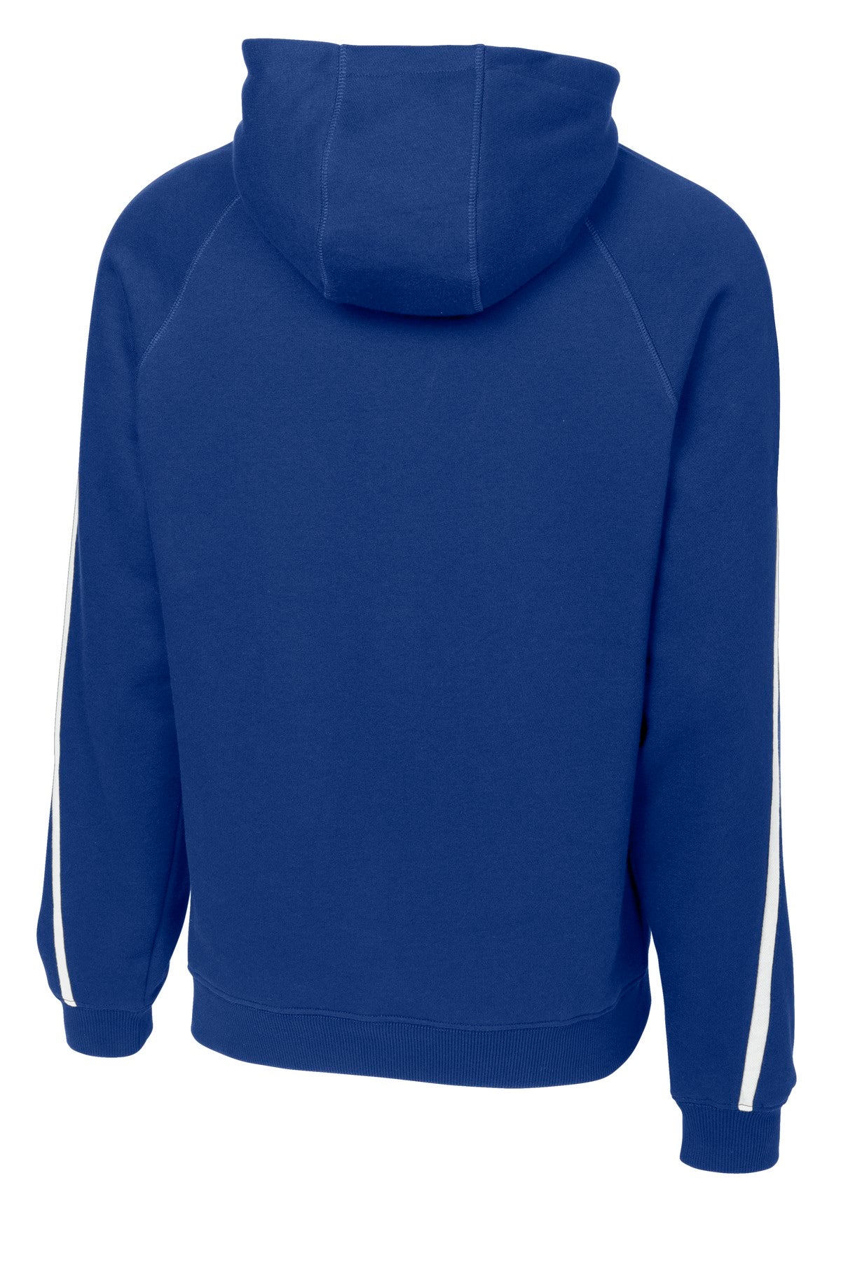 Sport-Tek Men's Sleeve Stripe Pullover Hooded Sweatshirt Mens Apparel Sweatshirts & Fleece