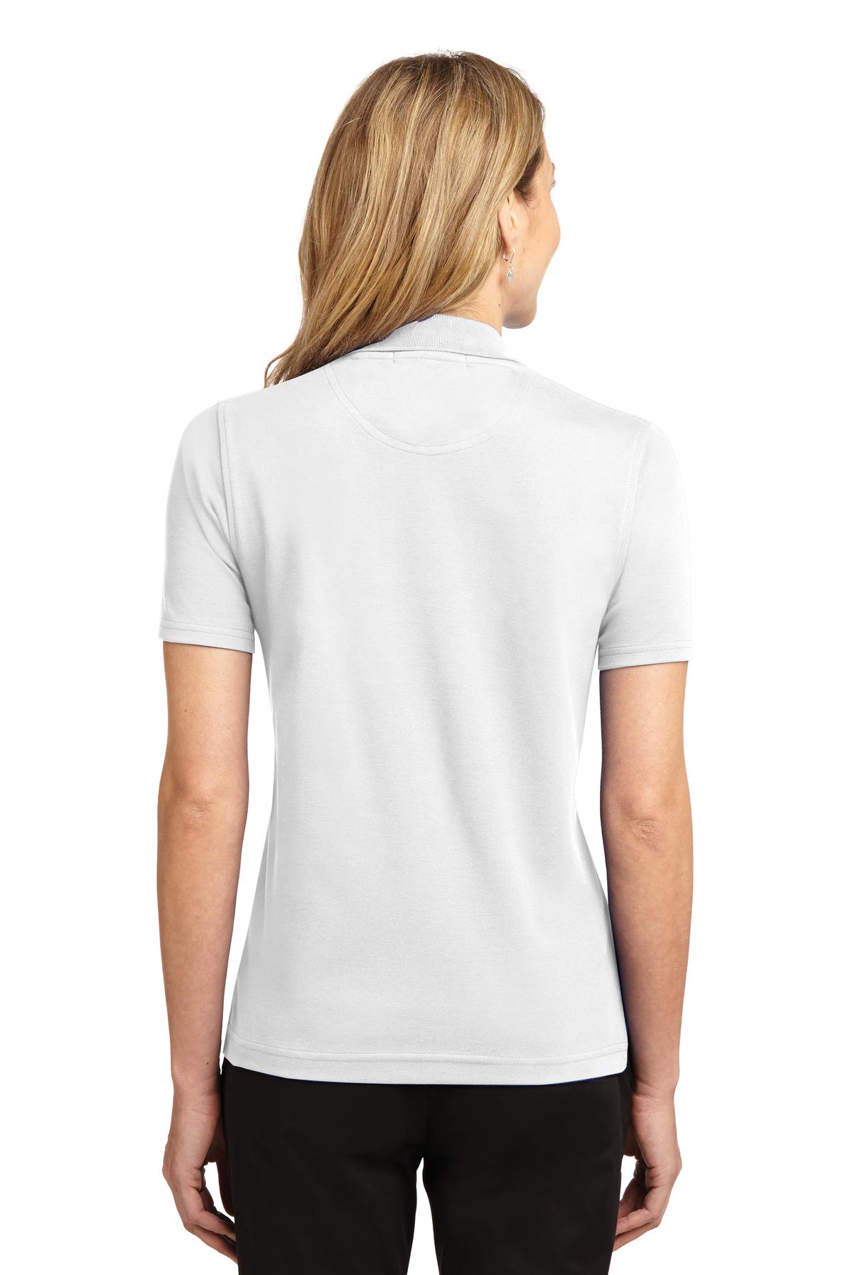 Port Authority Ladies Rapid Dry Polo. L455 Womens Apparel Shirts & Tops