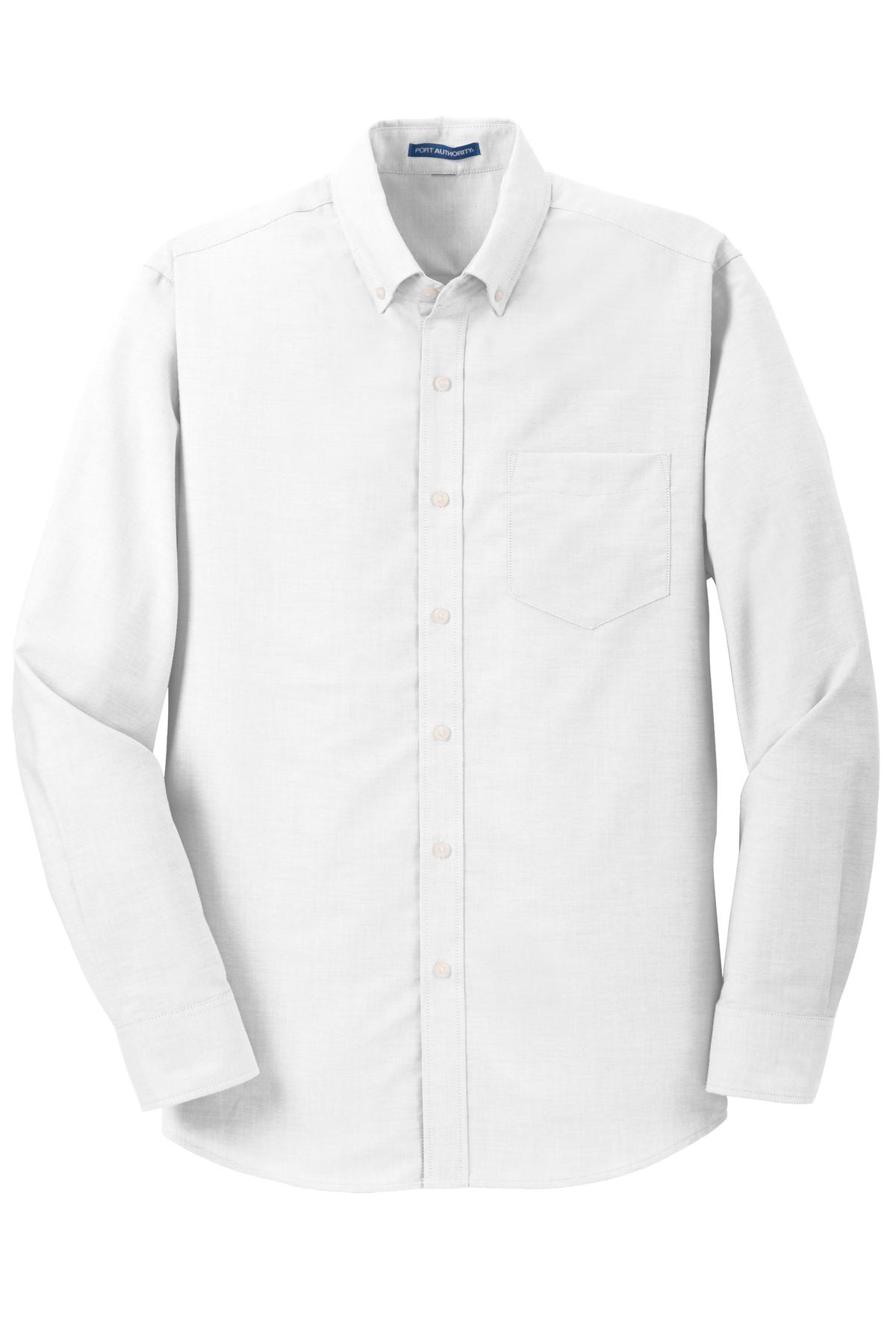 Port Authority Men's SuperPro Oxford Shirt. S658 Mens Apparel Shirts & Tops