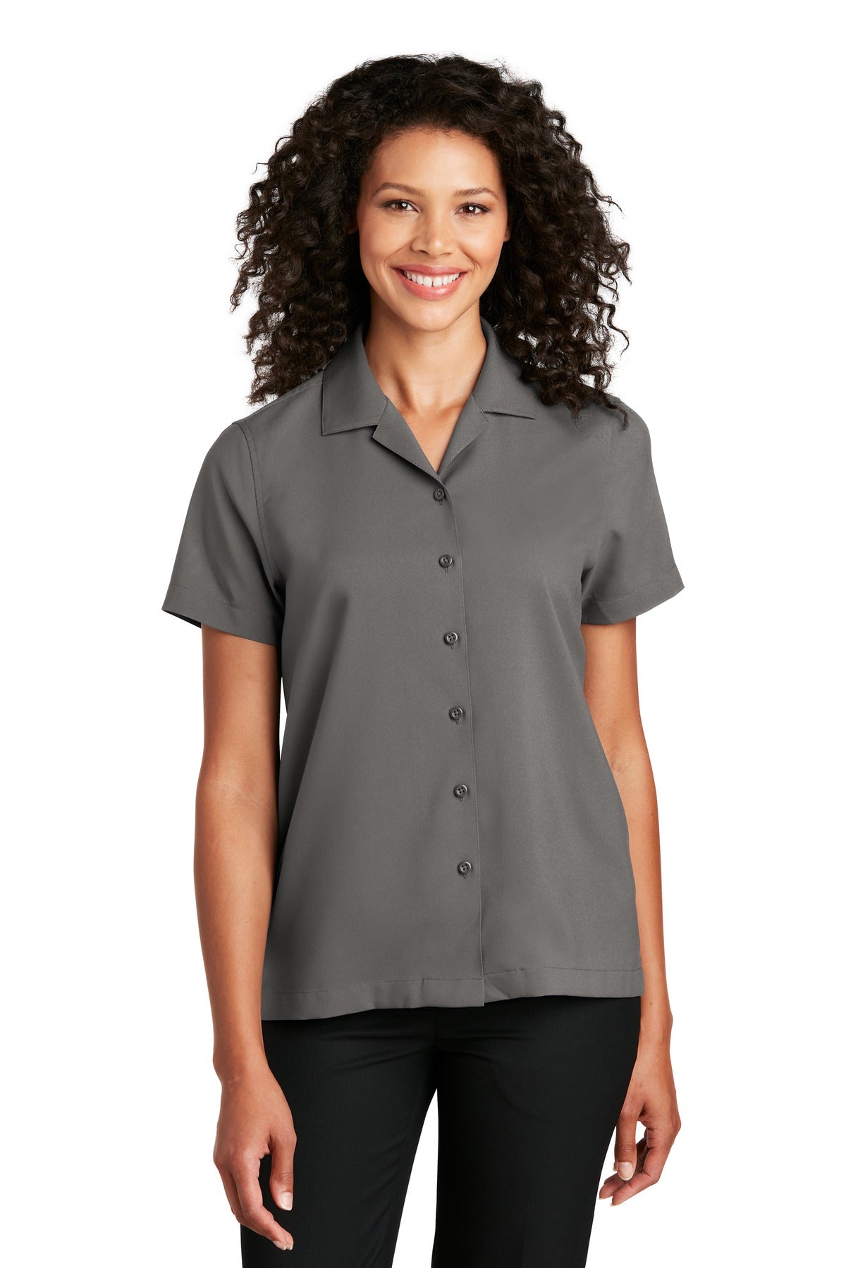 Port Authority Ladies Short Sleeve Performance Staff Shirt LW400 Womens Apparel Shirts & Tops