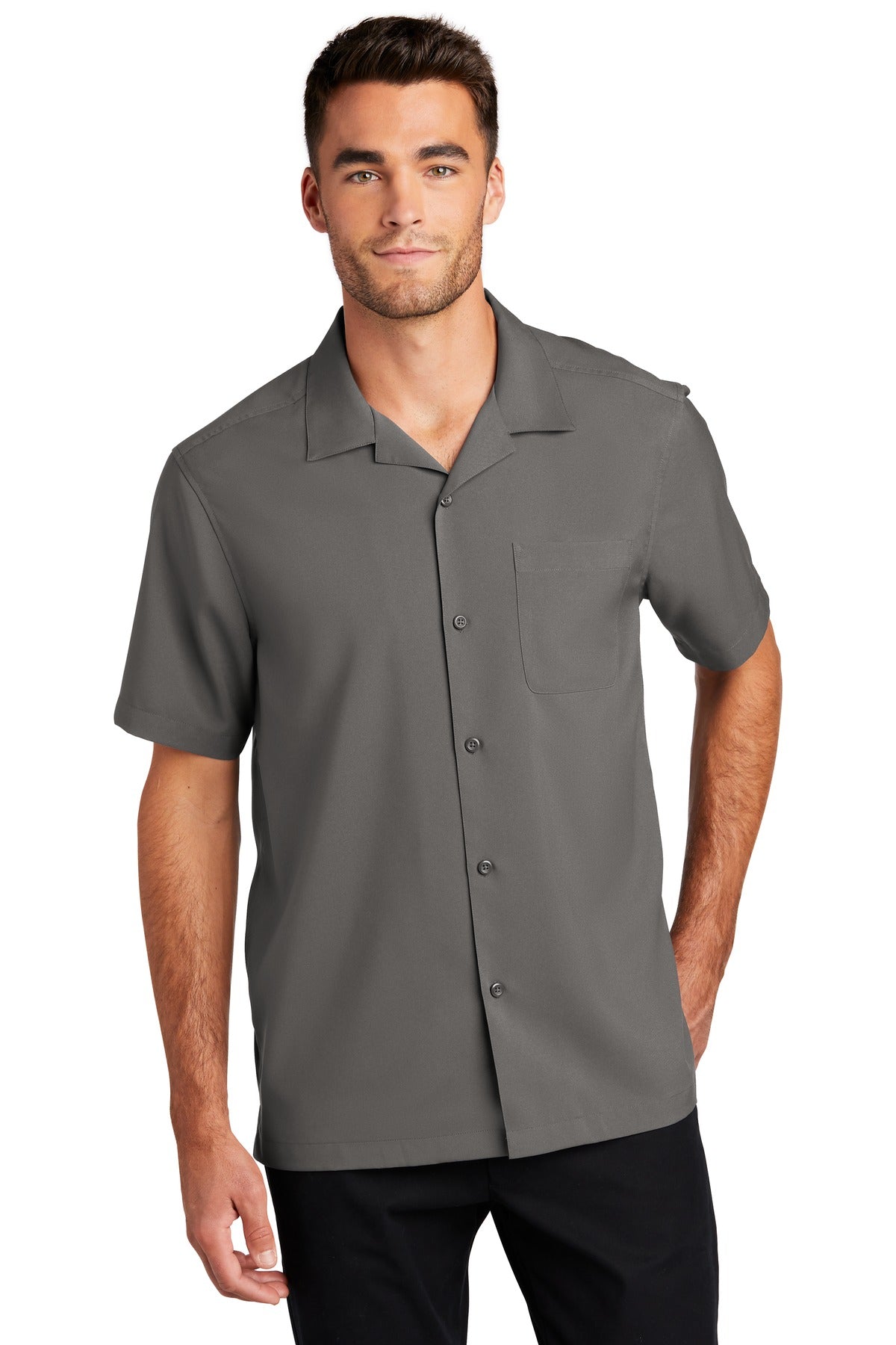 Port Authority Men's Short Sleeve Performance Staff Shirt W400 Mens Apparel Shirts & Tops