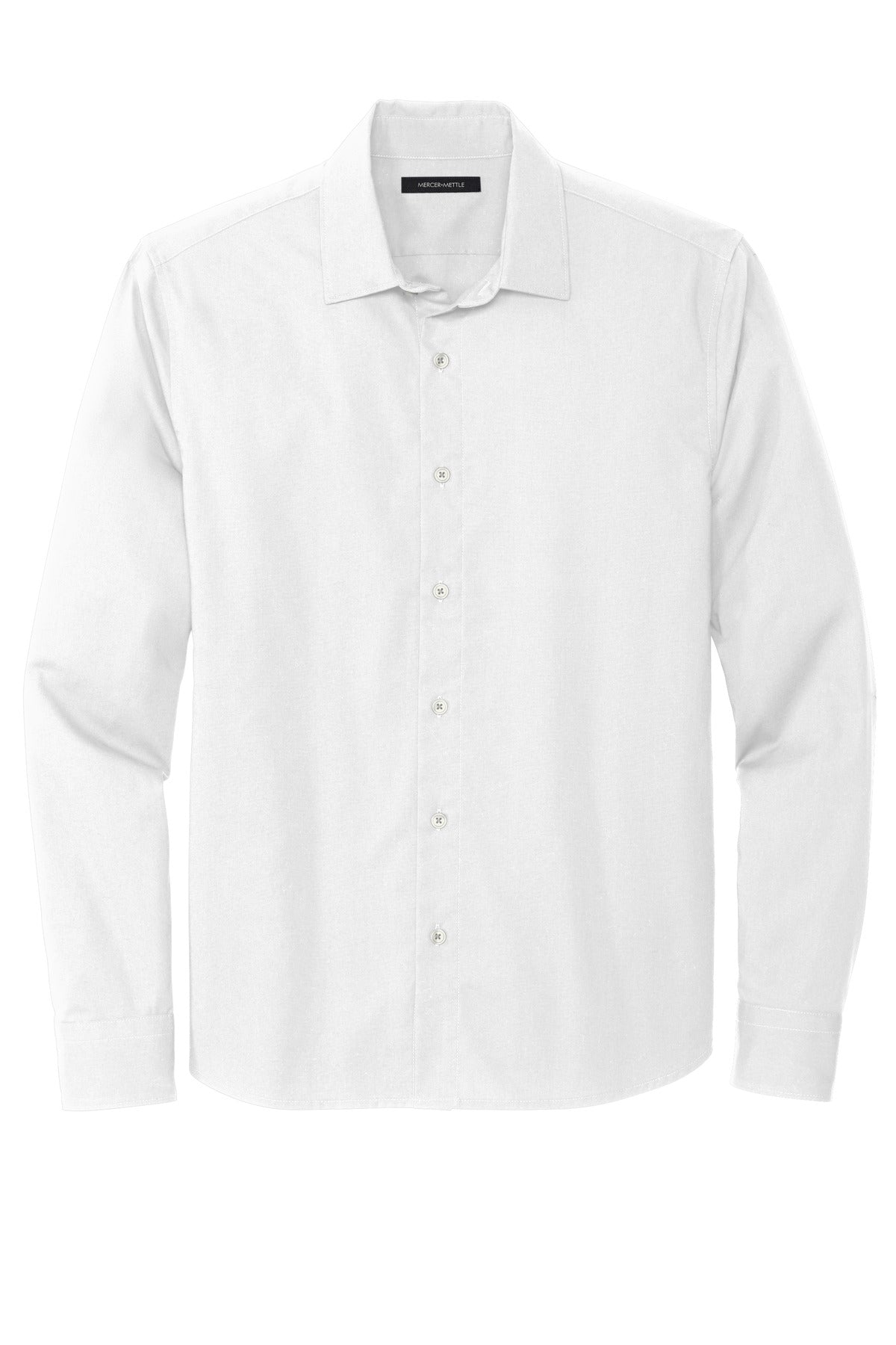 MERCER+METTLE Men's Long Sleeve Stretch Woven Shirt MM2000 Mens Apparel Shirts & Tops