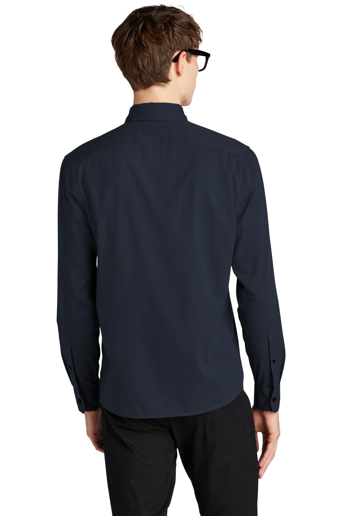 MERCER+METTLE Men's Long Sleeve Stretch Woven Shirt MM2000 Mens Apparel Shirts & Tops