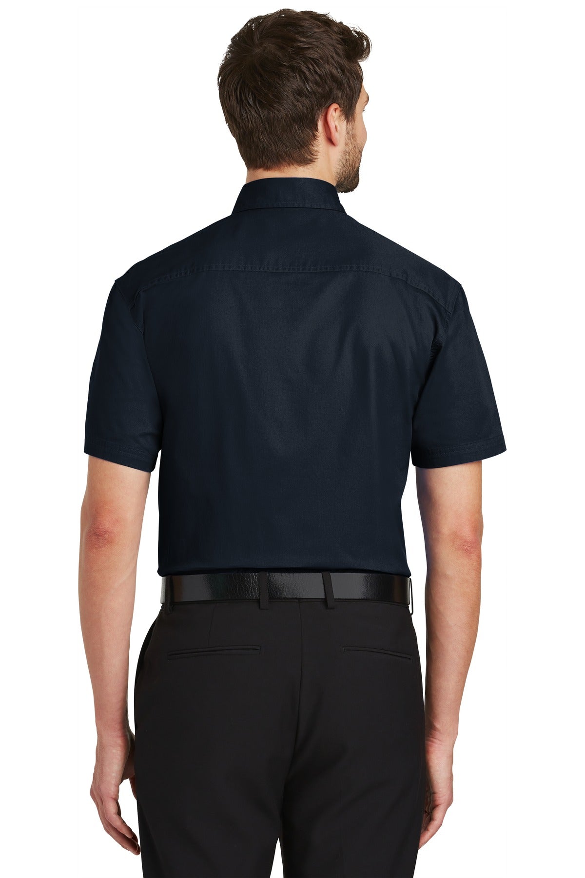 Port Authority Men's Short Sleeve Twill Shirt. S500T Mens Apparel Shirts & Tops
