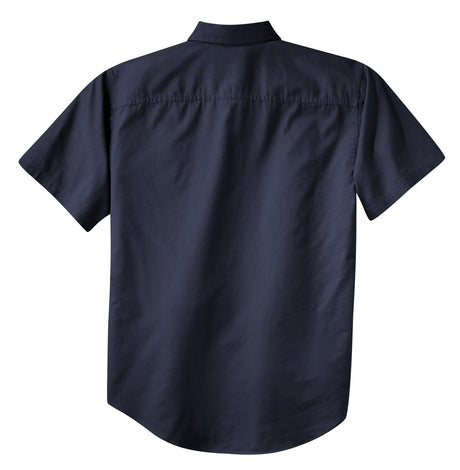 Port Authority Men's Short Sleeve Twill Shirt. S500T Mens Apparel Shirts & Tops
