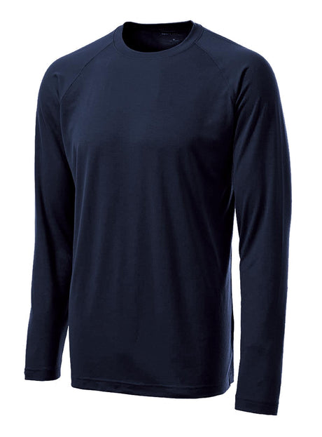 Sport-Tek Men's Long Sleeve Ultimate Performance Crew Mens Apparel Shirts & Tops