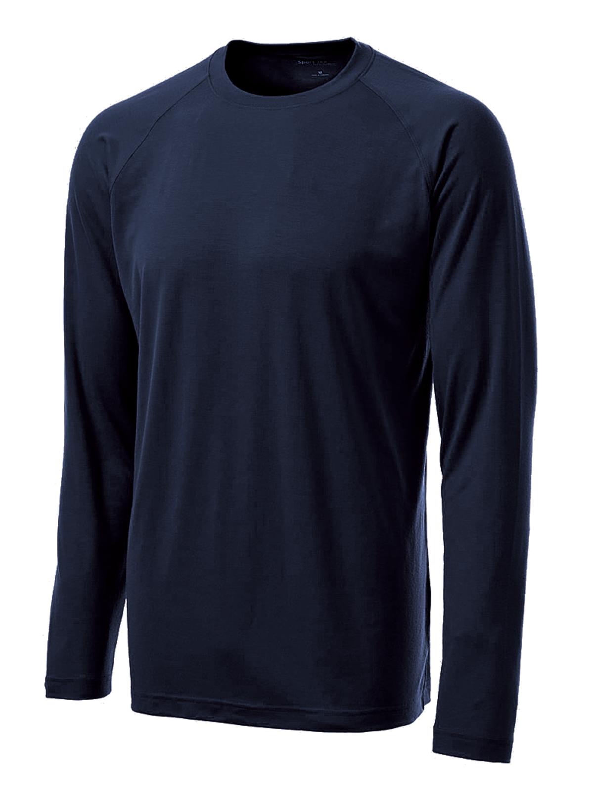 Sport-Tek Men's Long Sleeve Ultimate Performance Crew Mens Apparel Shirts & Tops