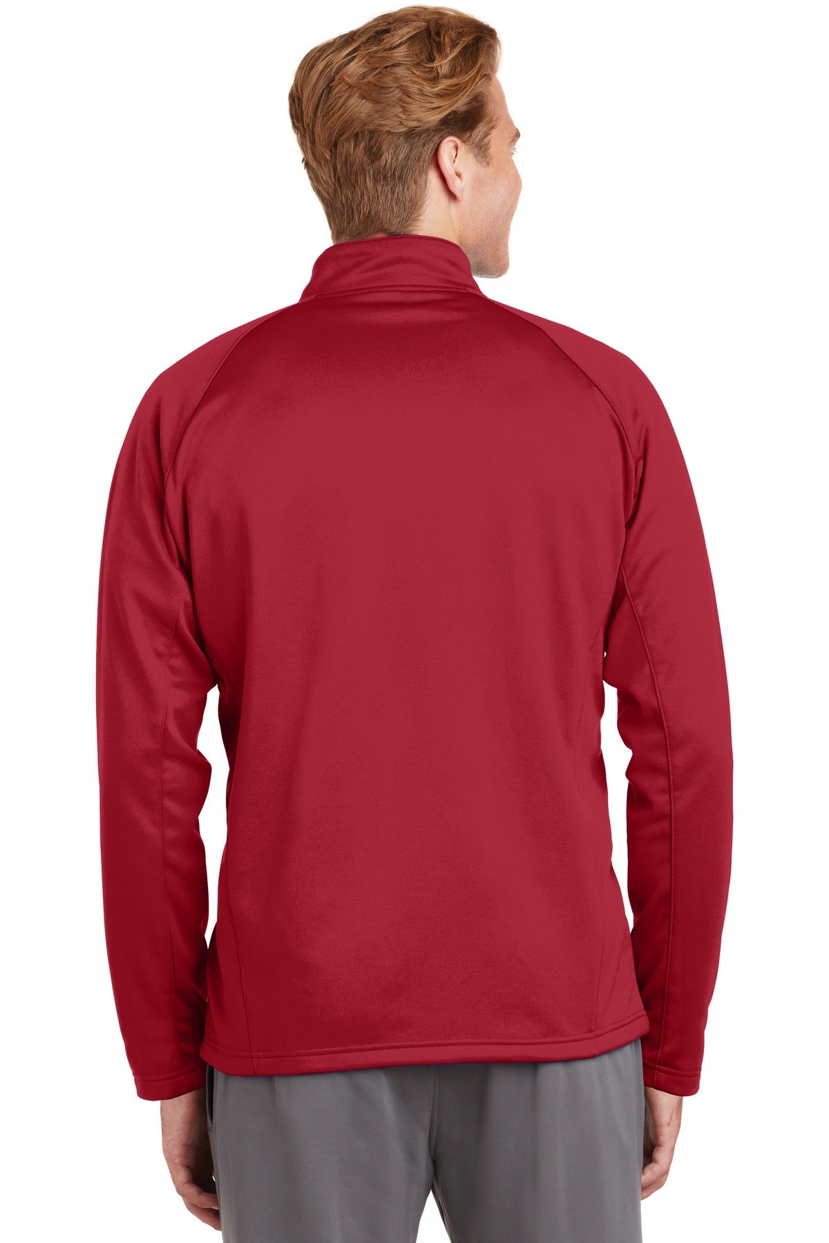 Sport-Tek Men's Sport-Wick Fleece 1/4-Zip Pullover Mens Apparel Sweatshirts & Fleece