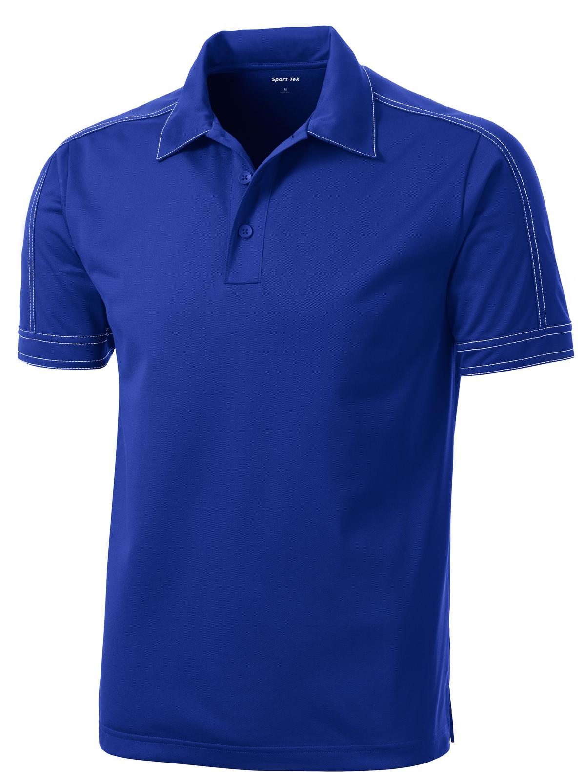 Sport-Tek Men's Contrast Stitch Micropique Sport-Wick Polo ST659 Womens Apparel Shirts & Tops