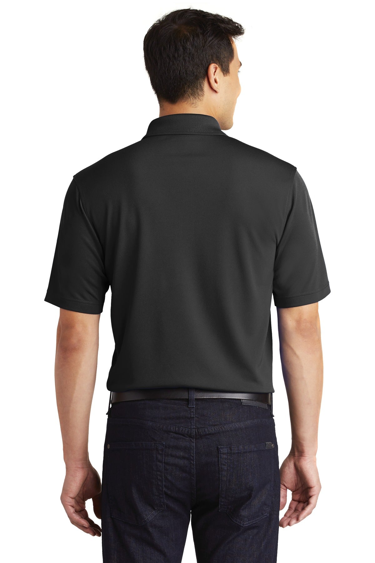 Port Authority Men's Dry Zone UV Micro-Mesh Pocket Polo. K110P Mens Apparel Shirts & Tops