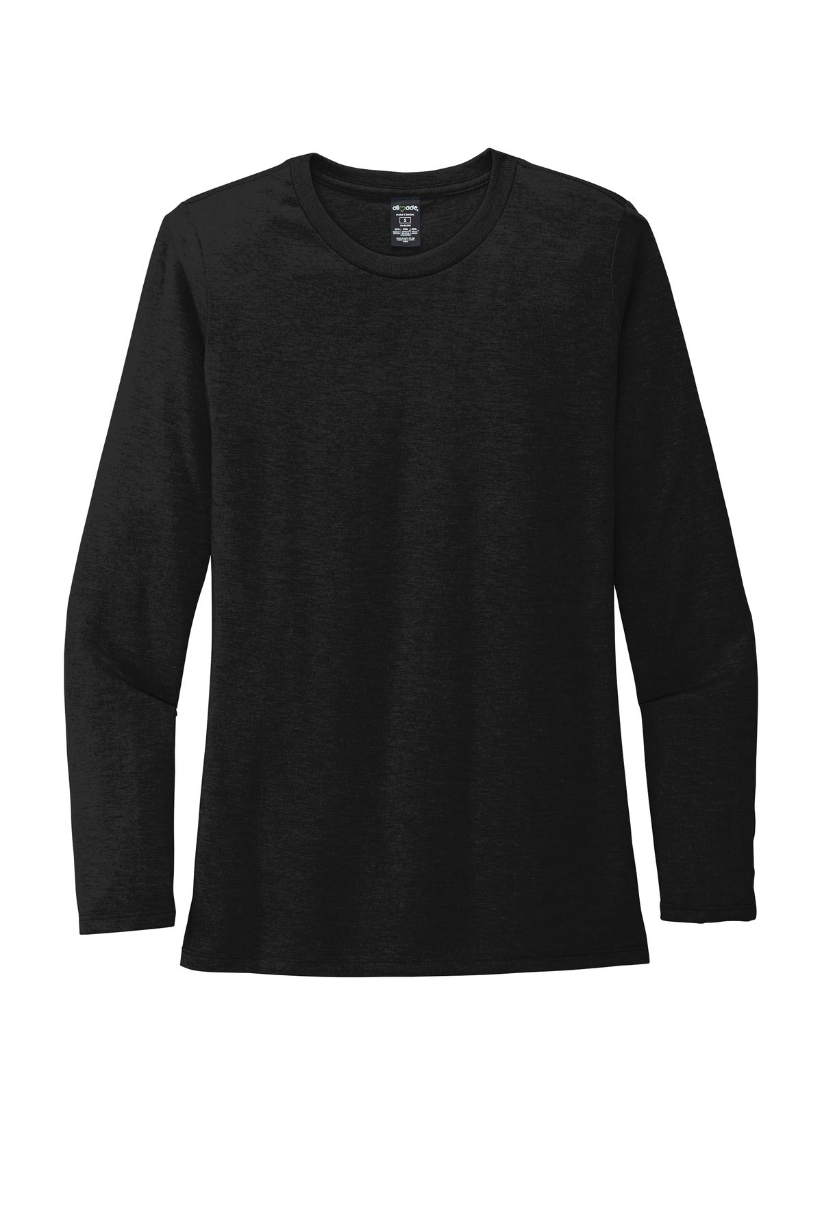 Allmade Women's Tri-Blend Long Sleeve Tee AL6008 Womens Apparel Shirts & Tops