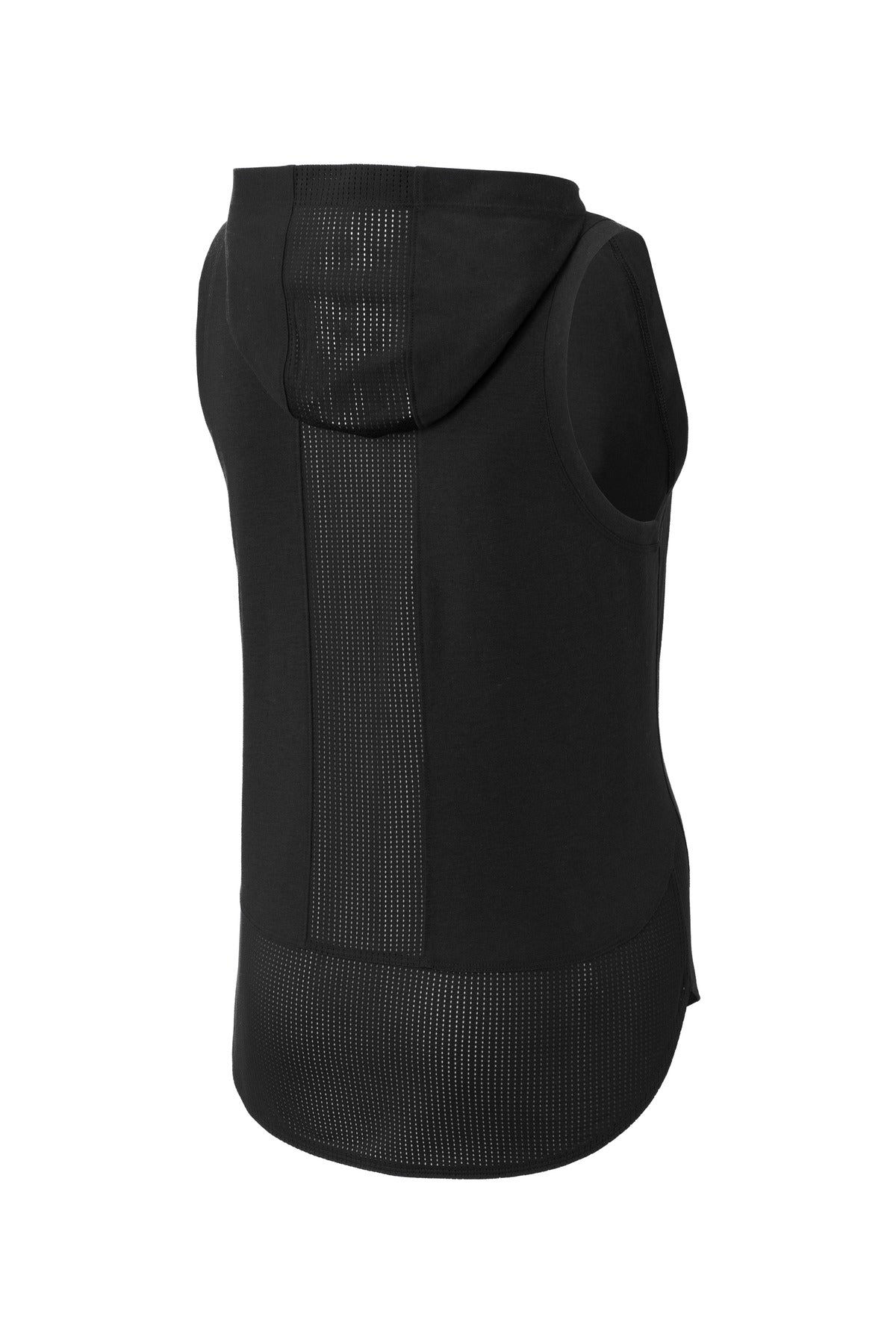 Sport-Tek Women's PosiCharge Tri-Blend Wicking Draft Hoodie Tank LST410 Womens Apparel Shirts & Tops