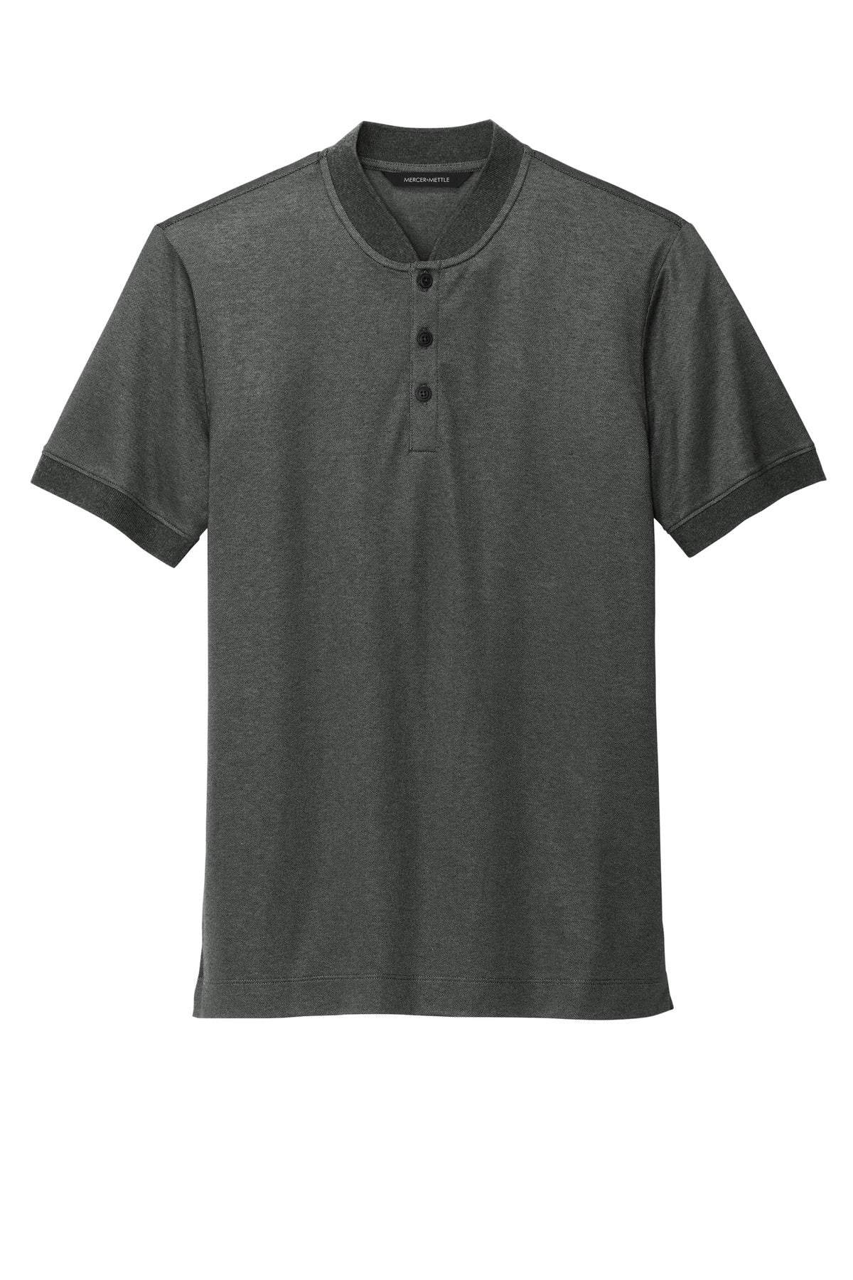 MERCER+METTLE Men's Stretch Pique Henley MM1008 Mens Apparel Shirts & Tops