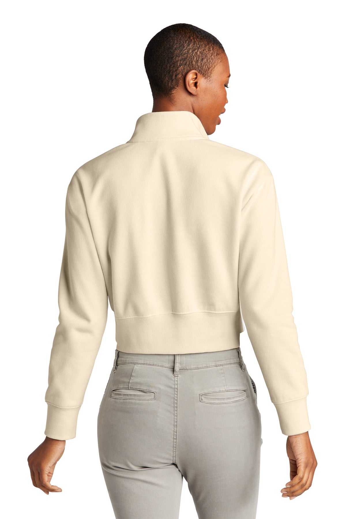 District Women's V.I.T. Fleece 1/2-Zip DT6111 Womens Apparel Sweatshirts & Fleece