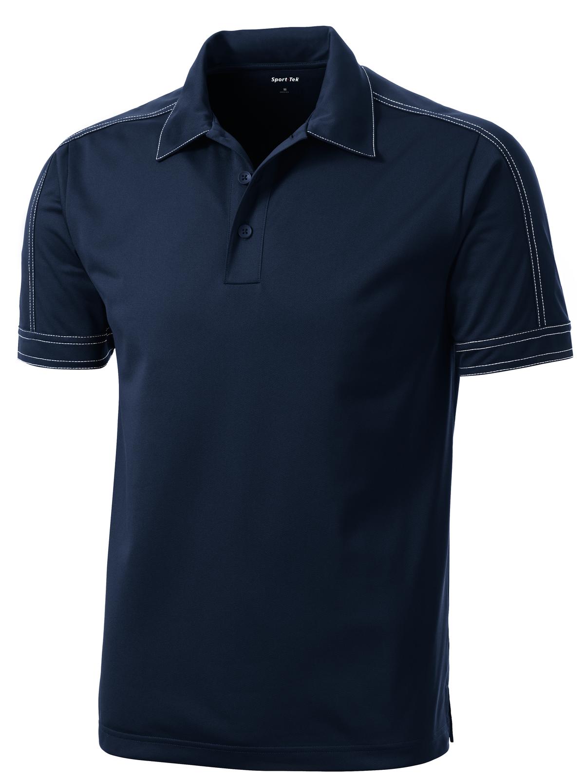 Sport-Tek Men's Contrast Stitch Micropique Sport-Wick Polo ST659 Womens Apparel Shirts & Tops