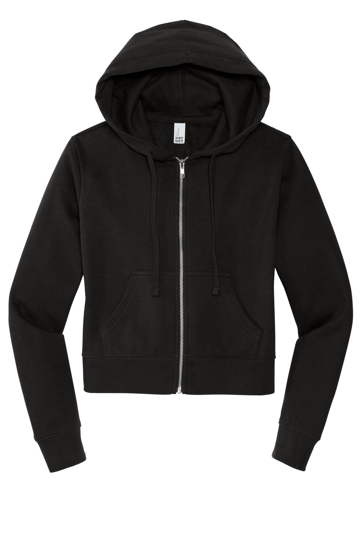 District Women's V.I.T. Fleece Full-Zip Hoodie DT6103 Womens Apparel Sweatshirts & Fleece