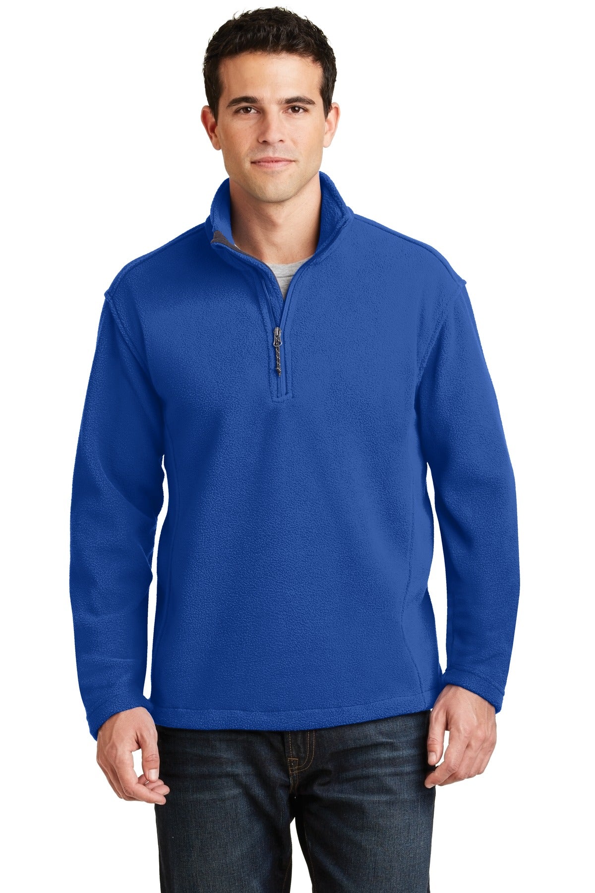 Port Authority Men's Value Fleece 1/4-Zip Pullover. F218 Mens Apparel Sweatshirts & Fleece