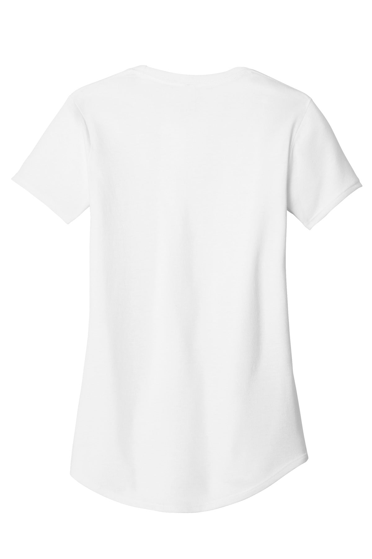 District Women's Fitted Very Important Tee Scoop Neck. DT6401 Womens Apparel Shirts & Tops