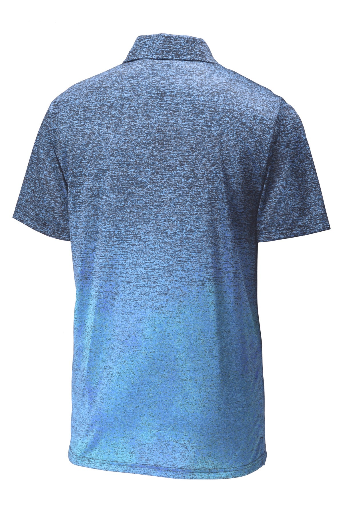 Sport-Tek Ombre Heather Polo. ST671 Mens Apparel Shirts & Tops