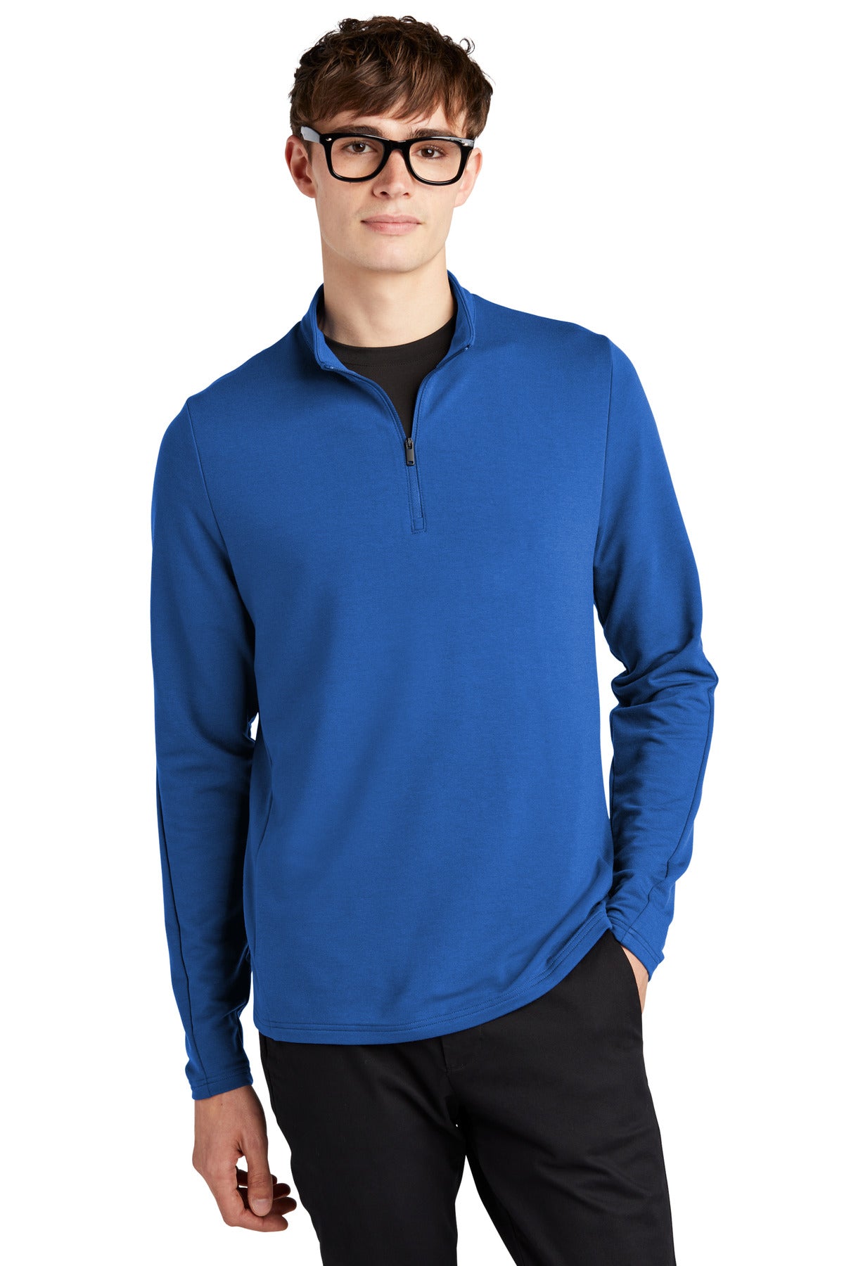 MERCER+METTLE Stretch 1/4-Zip Pullover MM3010 Mens Apparel Sweatshirts & Fleece