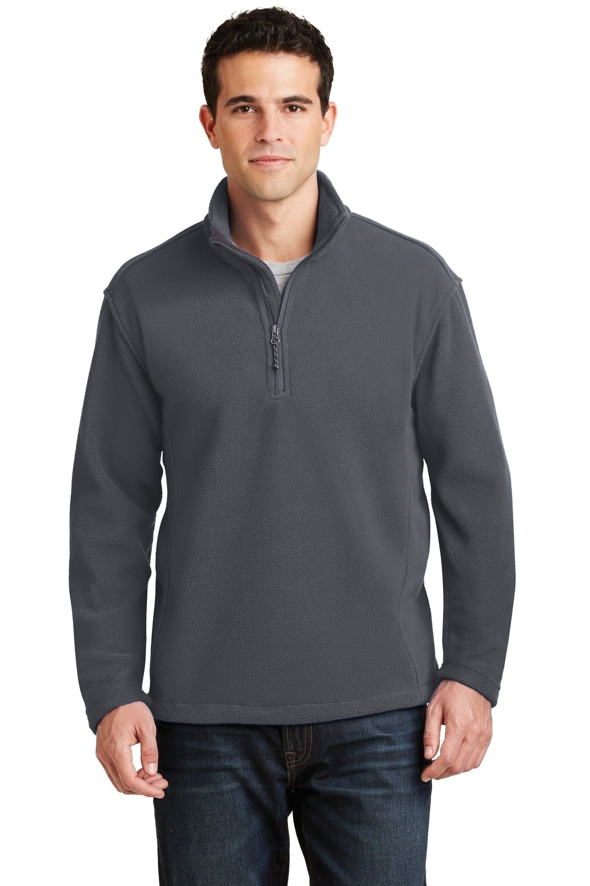 Port Authority Men's Value Fleece 1/4-Zip Pullover. F218 Mens Apparel Sweatshirts & Fleece