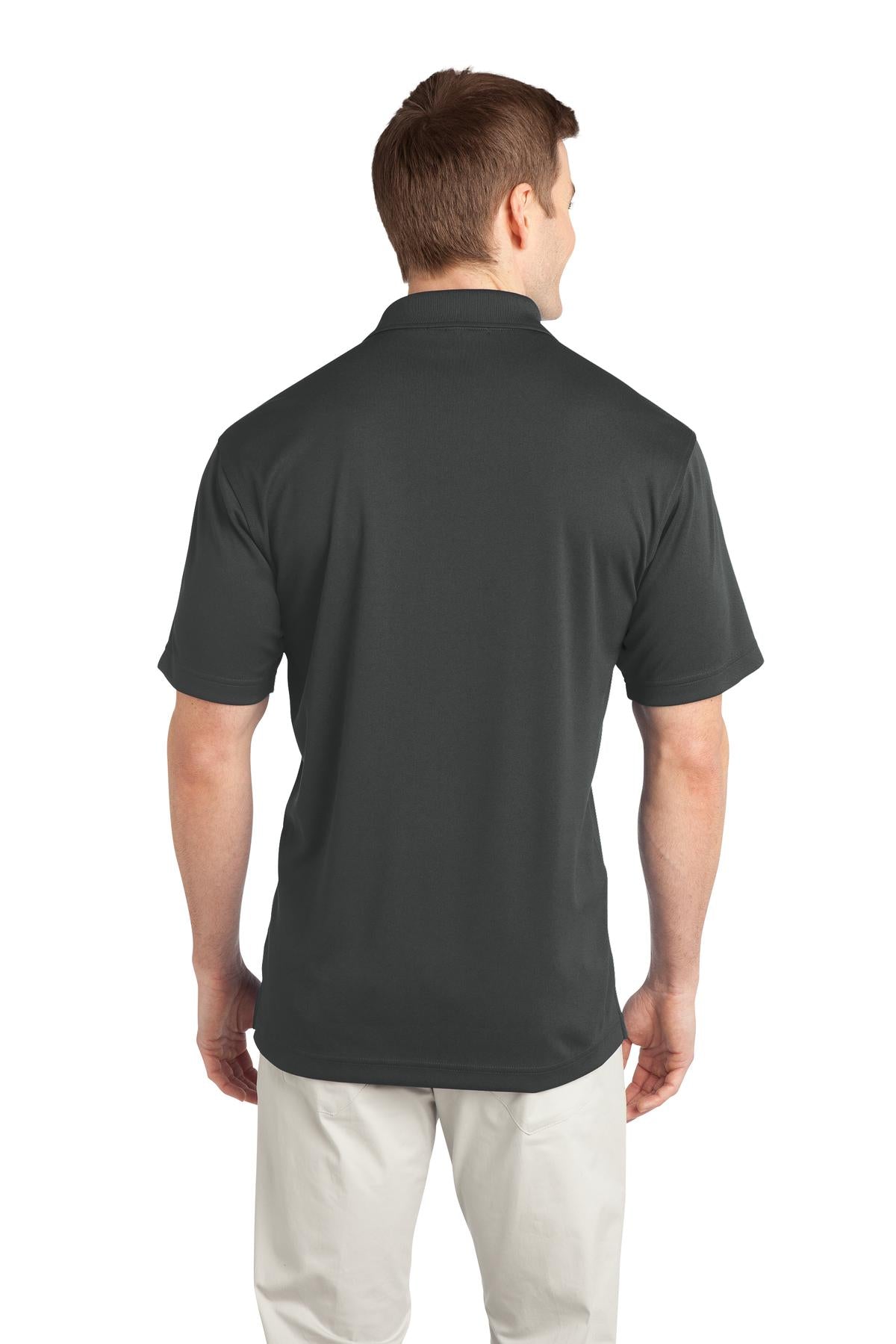 Port Authority Men's Tech Embossed Polo. K548 Mens Apparel Shirts & Tops