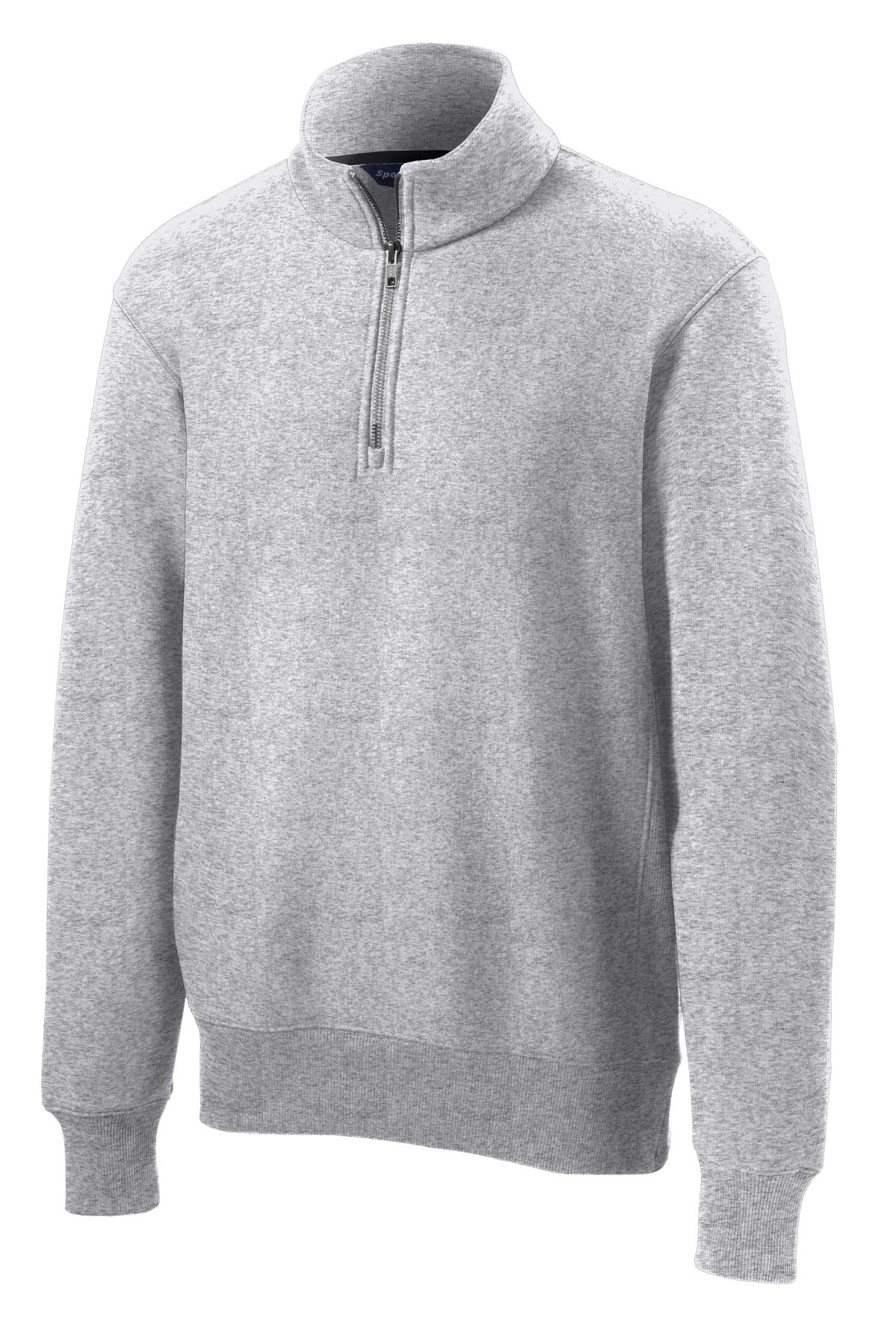 Sport-Tek Men's Super Heavyweight 1/4-Zip Pullover Sweatshirt Mens Apparel Sweatshirts & Fleece