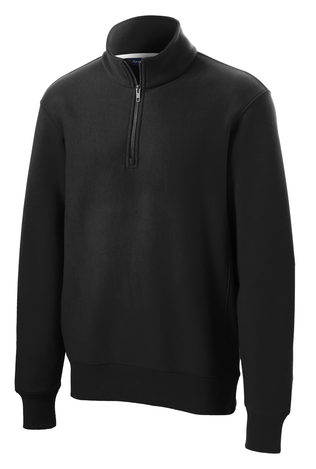 Sport-Tek Men's Super Heavyweight 1/4-Zip Pullover Sweatshirt Mens Apparel Sweatshirts & Fleece