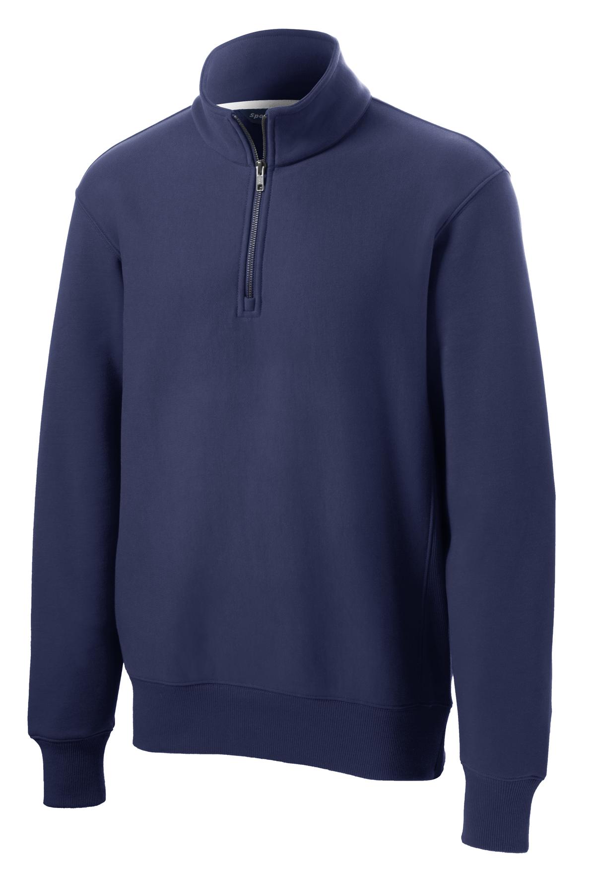Sport-Tek Men's Super Heavyweight 1/4-Zip Pullover Sweatshirt Mens Apparel Sweatshirts & Fleece