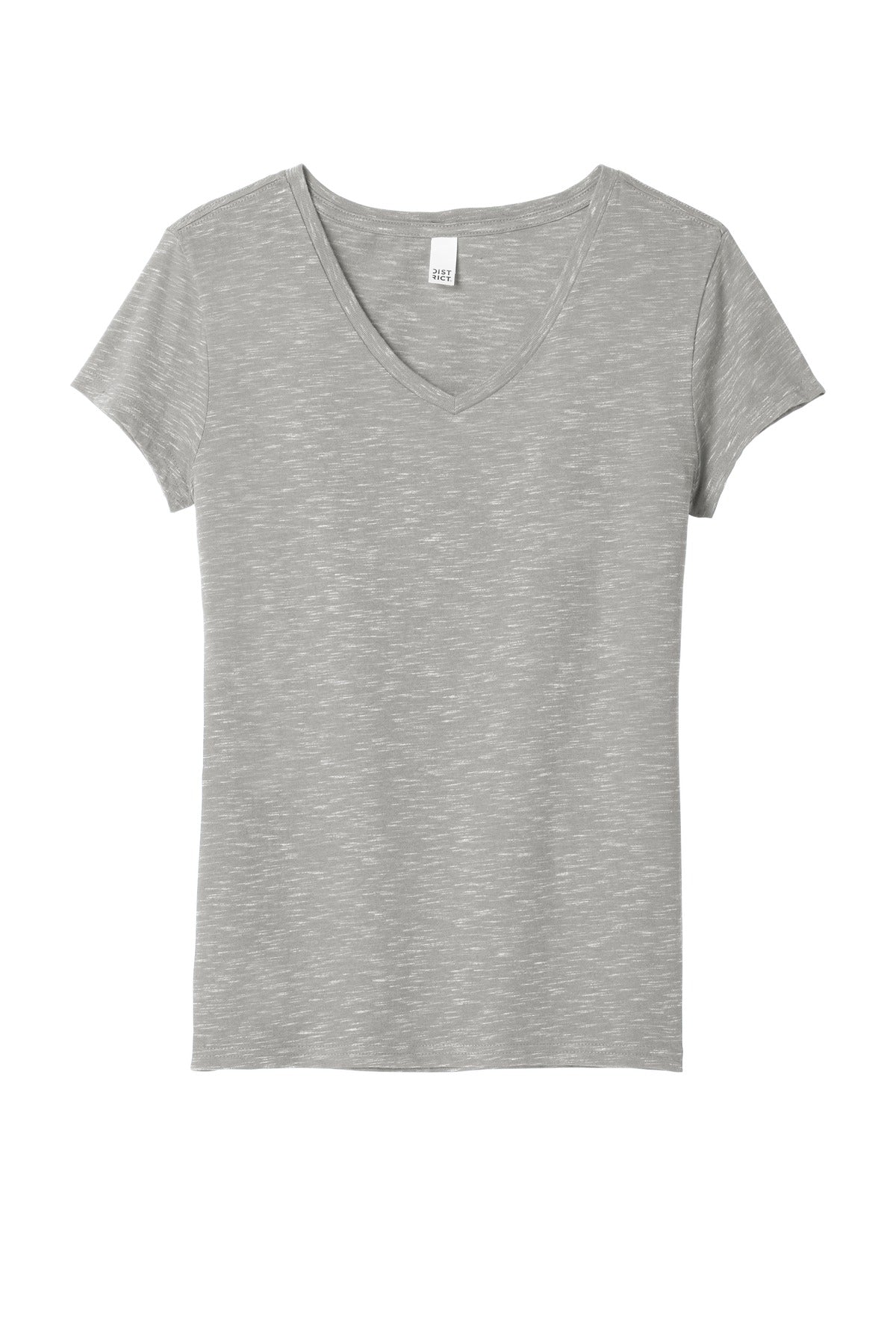District Women's Medal V-Neck Tee. DT664 Womens Apparel Shirts & Tops