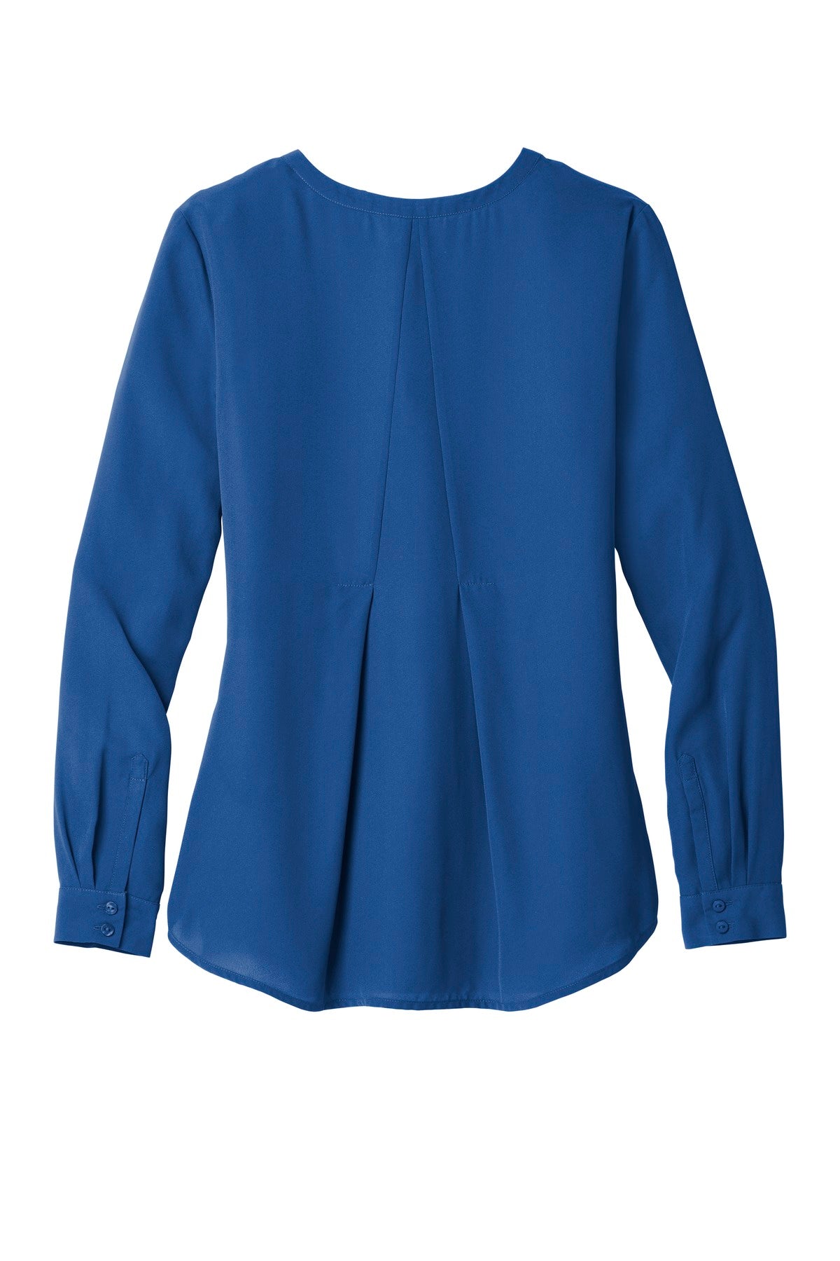 Port Authority Women's Long Sleeve Button-Front Blouse. LW700 Womens Apparel Shirts & Tops