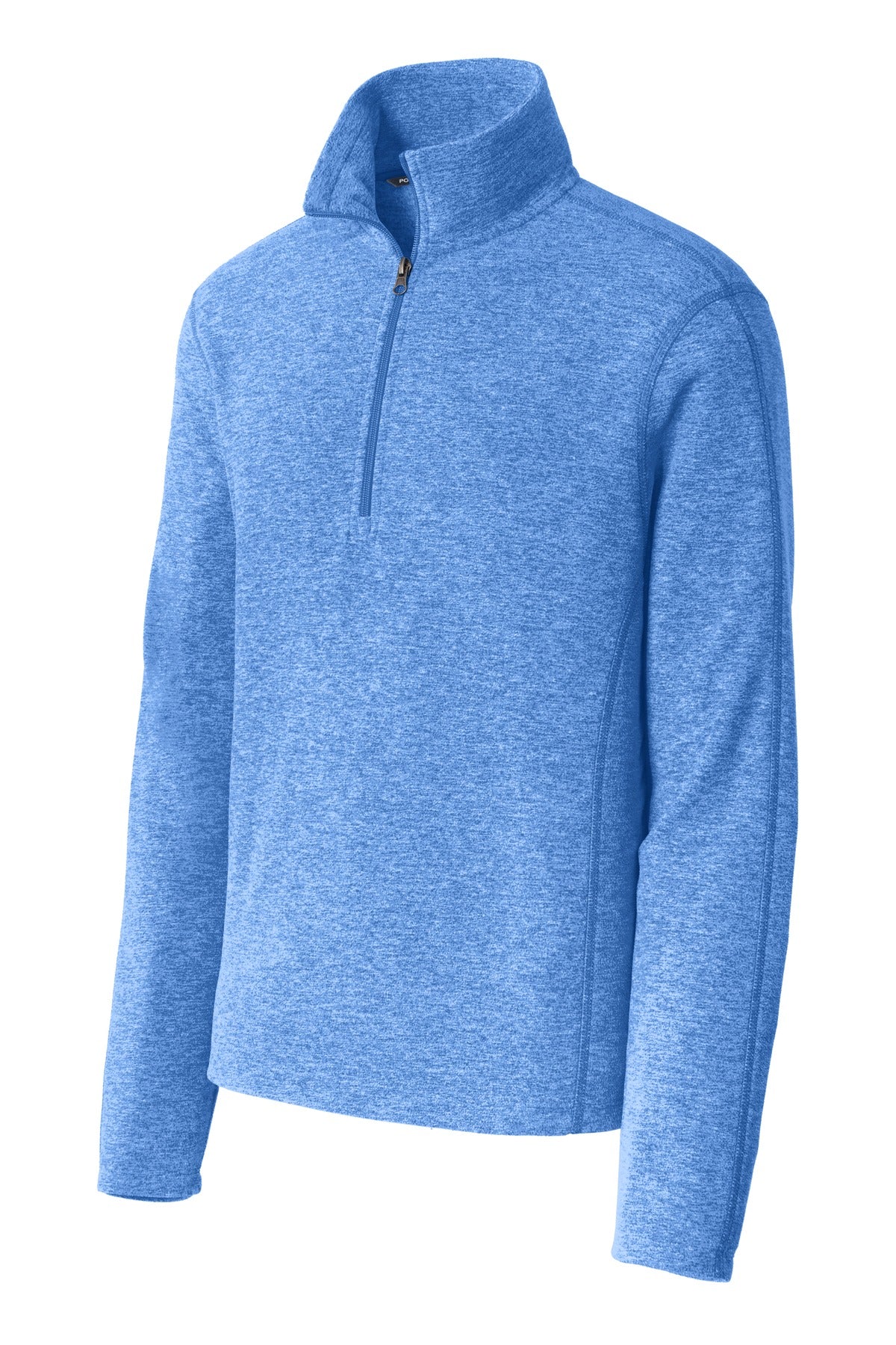 Port Authority Men's Heather Microfleece 1/2-Zip Pullover. F234 Mens Apparel Shirts & Tops