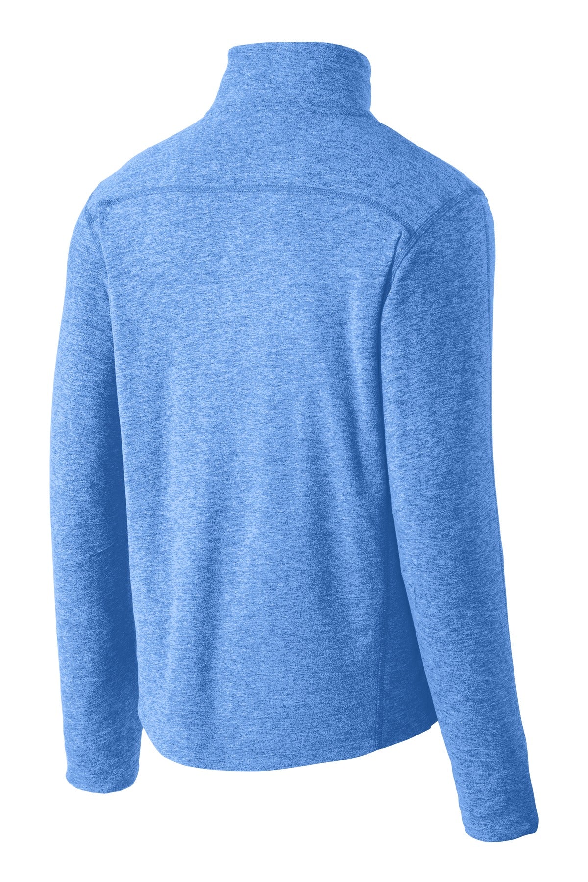 Port Authority Men's Heather Microfleece 1/2-Zip Pullover. F234 Mens Apparel Shirts & Tops