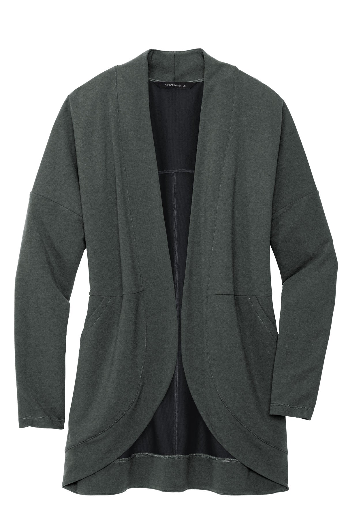 MERCER+METTLE Women's Stretch Open-Front Cardigan MM3015 Womens Apparel Sweatshirts & Fleece