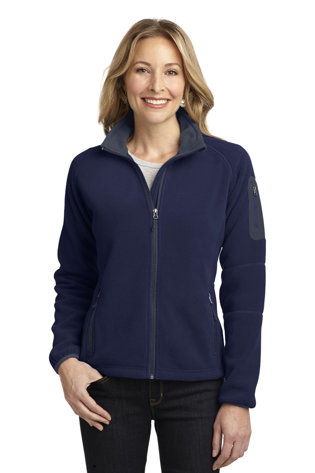 Port Authority Women's Enhanced Value Fleece Full-Zip Jacket. L229 Womens Apparel Jackets & Vests