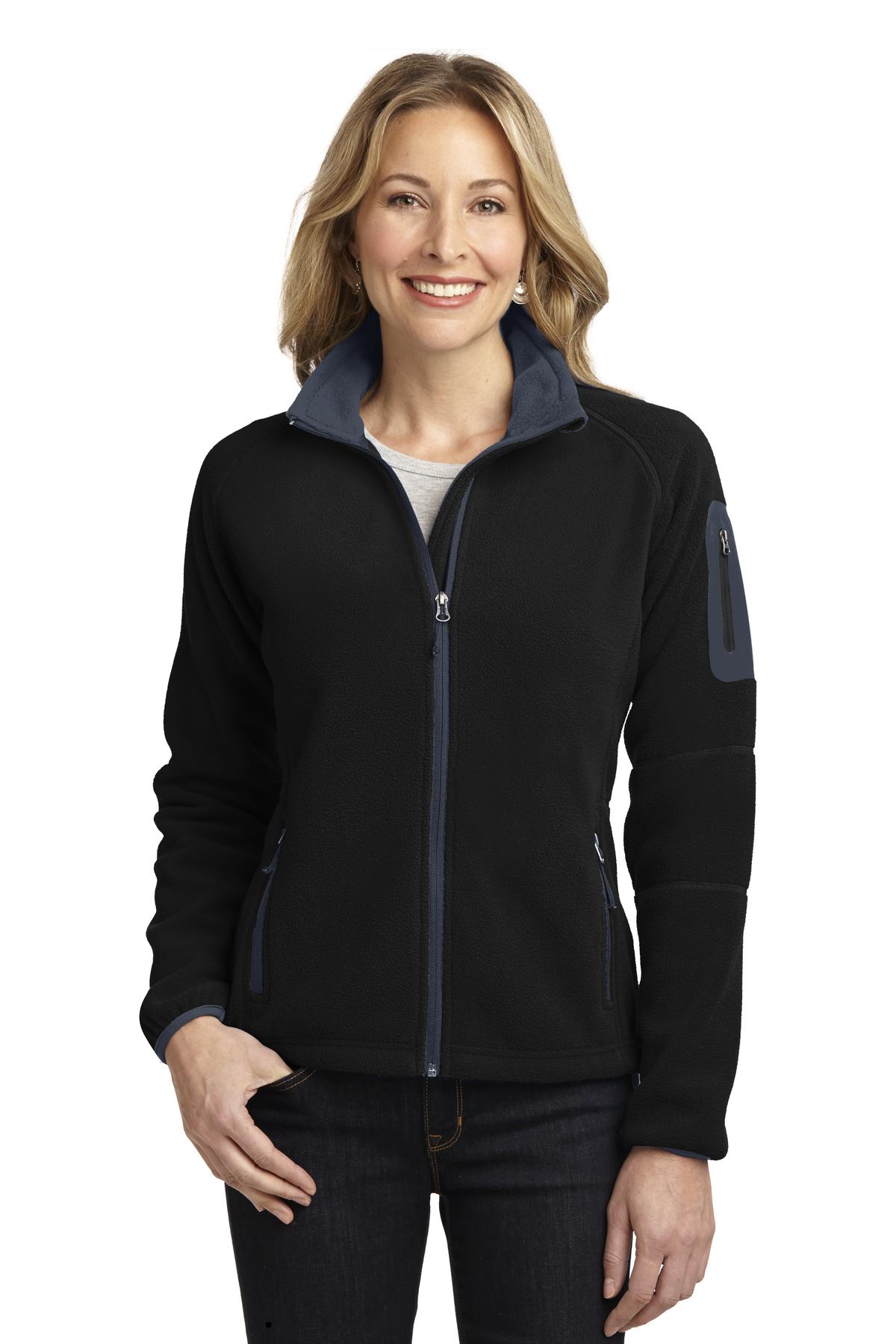 Port Authority Women's Enhanced Value Fleece Full-Zip Jacket. L229 Womens Apparel Jackets & Vests