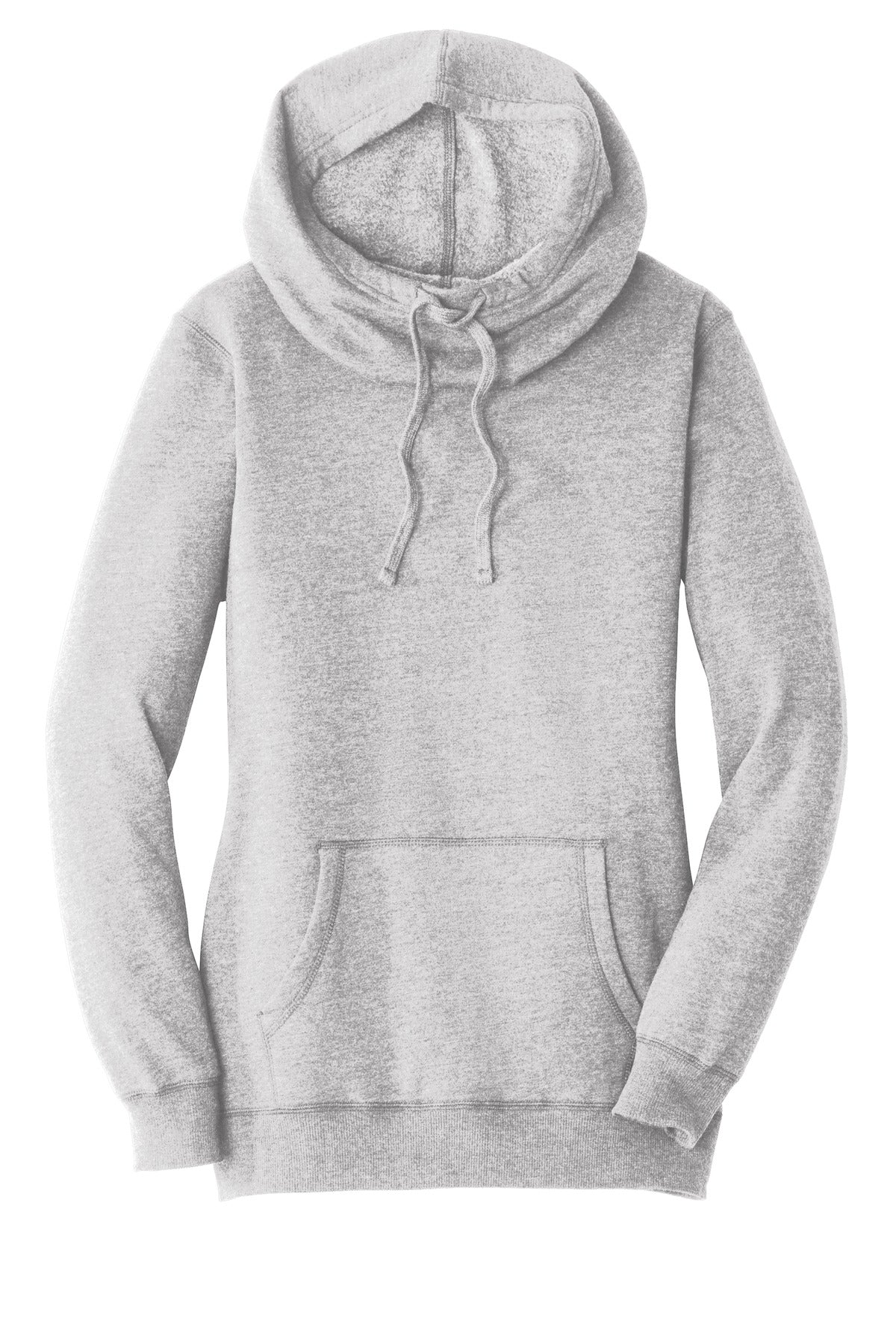 District Women's Lightweight Fleece Hoodie. DM493 Womens Apparel Sweatshirts & Fleece