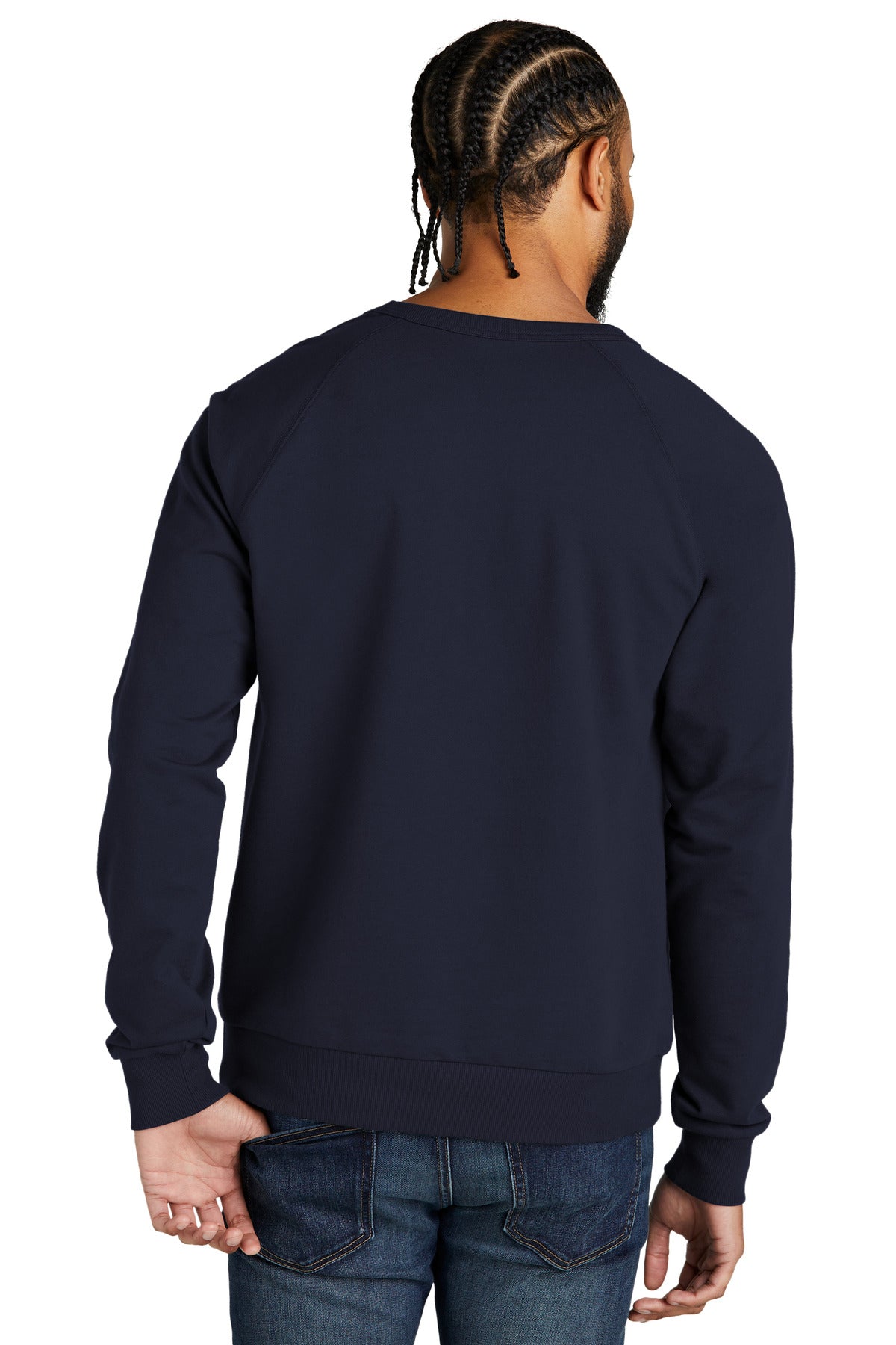 Allmade Men's Organic French Terry Crewneck Sweatshirt AL4004 Mens Apparel Sweatshirts & Fleece
