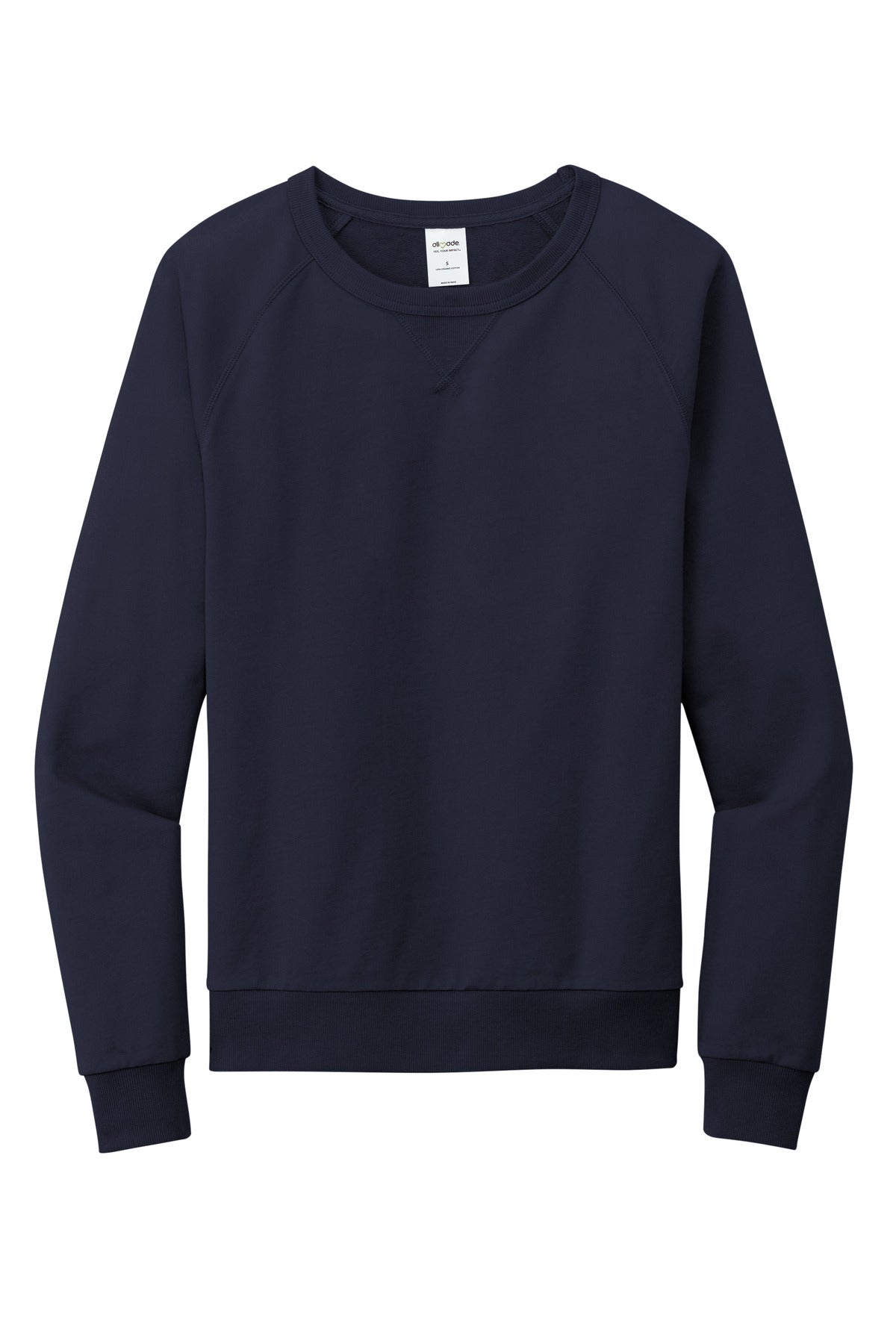 Allmade Men's Organic French Terry Crewneck Sweatshirt AL4004 Mens Apparel Sweatshirts & Fleece