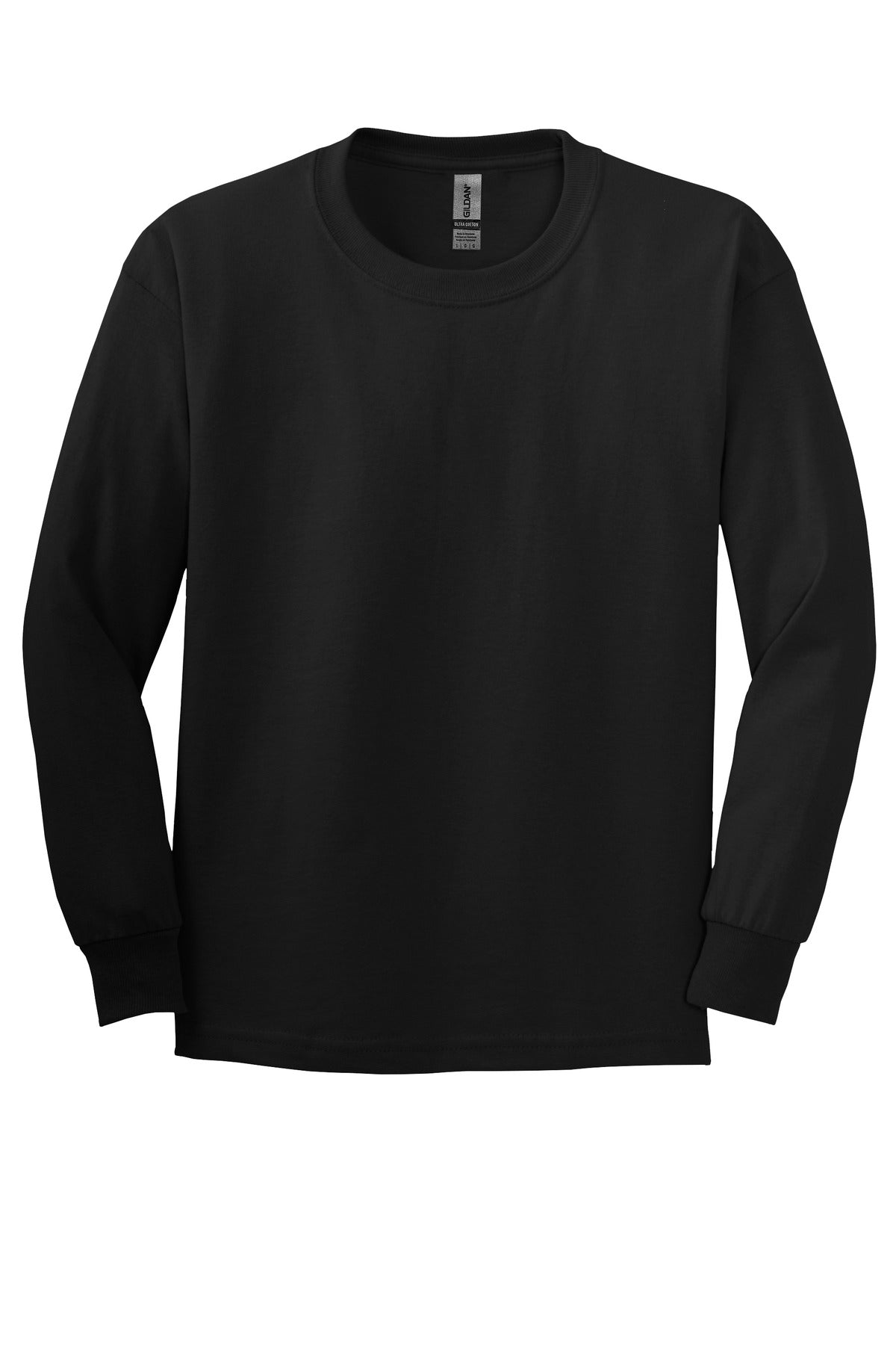 Gildan Youth Ultra Cotton Long Sleeve T-Shirt. 2400B Youth Apparel Shirts & Tops