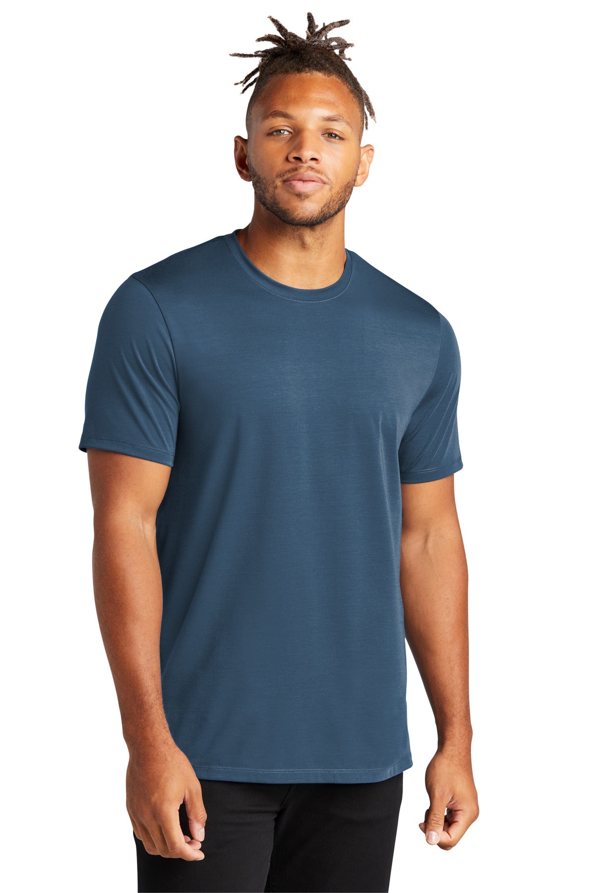 MERCER+METTLE Men's Stretch Jersey Crew MM1016 Mens Apparel Shirts & Tops