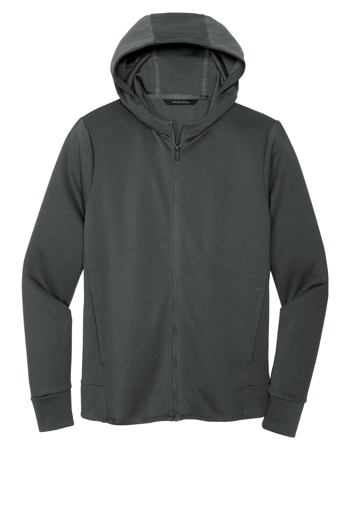 MERCER+METTLE Double-Knit Full-Zip Hoodie MM3002 Mens Apparel Jackets & Vests