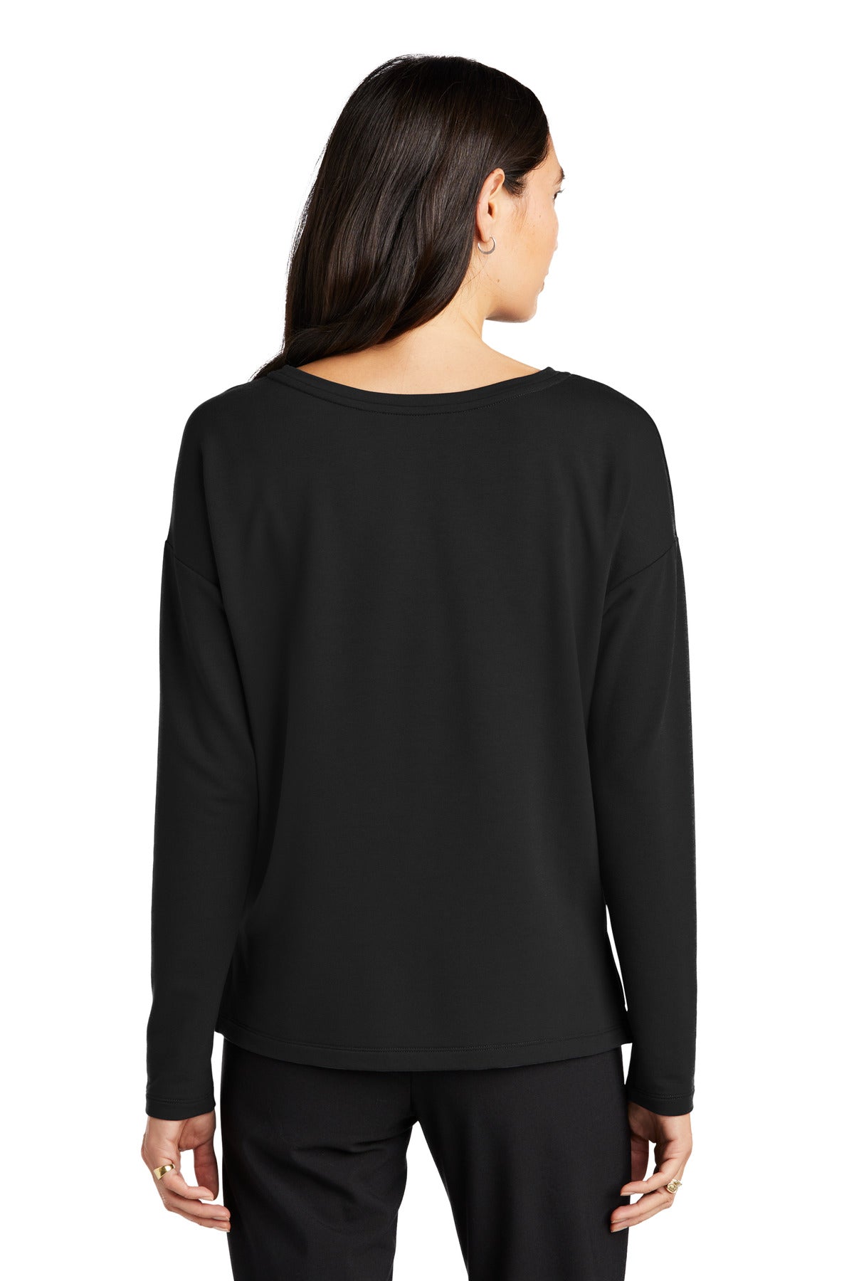 MERCER+METTLE Women's Stretch Drop Shoulder Pullover MM3013 Womens Apparel Sweatshirts & Fleece