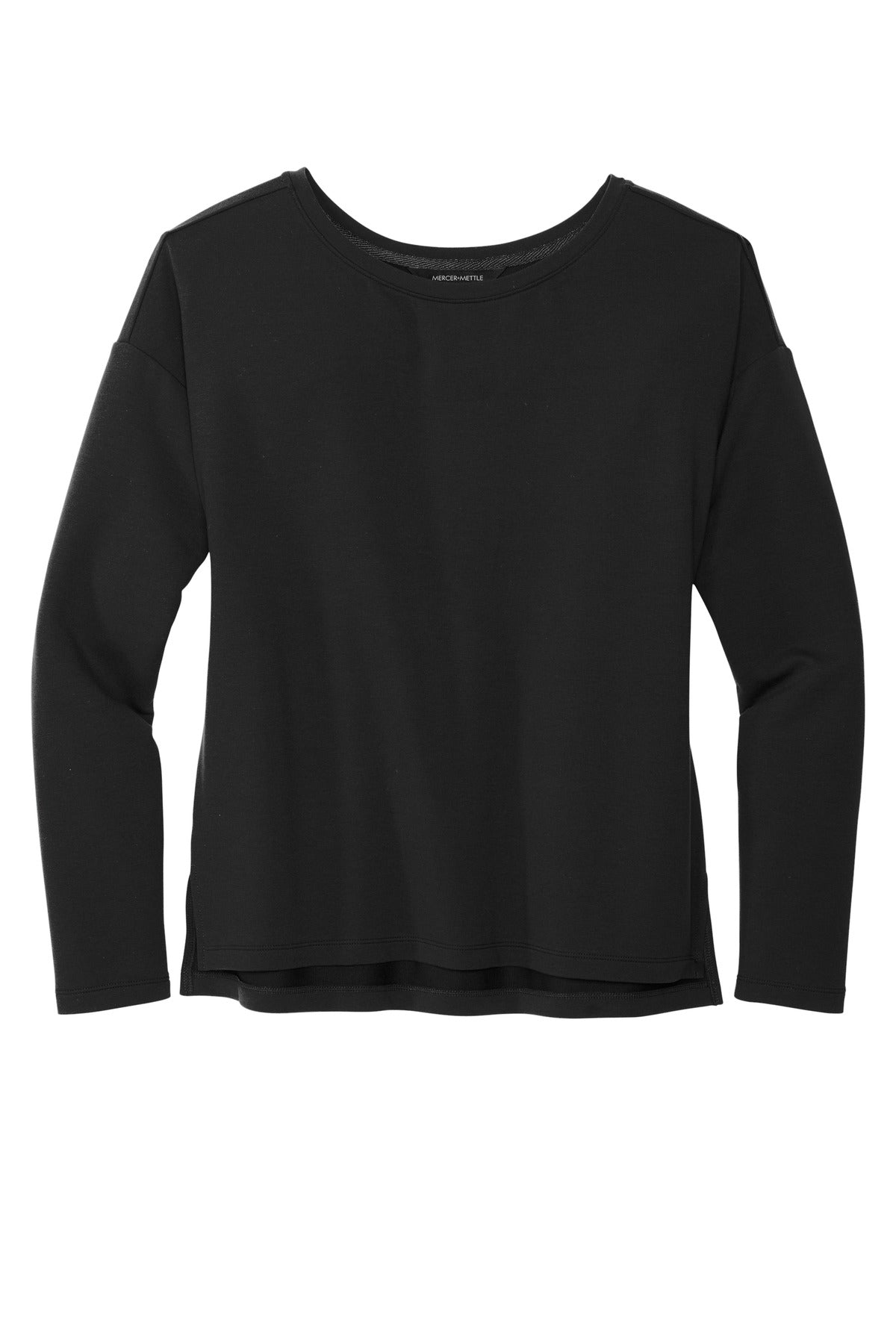 MERCER+METTLE Women's Stretch Drop Shoulder Pullover MM3013 Womens Apparel Sweatshirts & Fleece