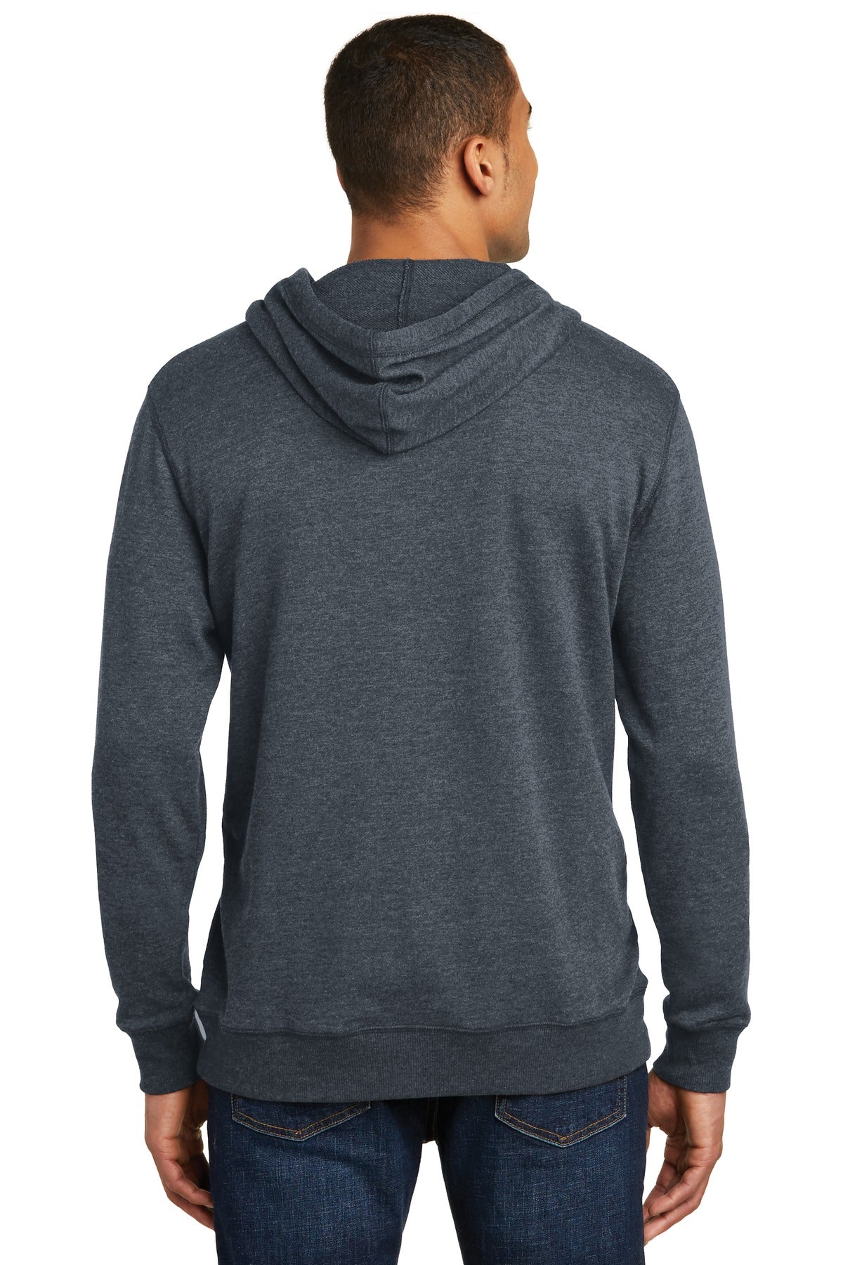District Lightweight Fleece Hoodie. DM391 Mens Apparel Sweatshirts & Fleece